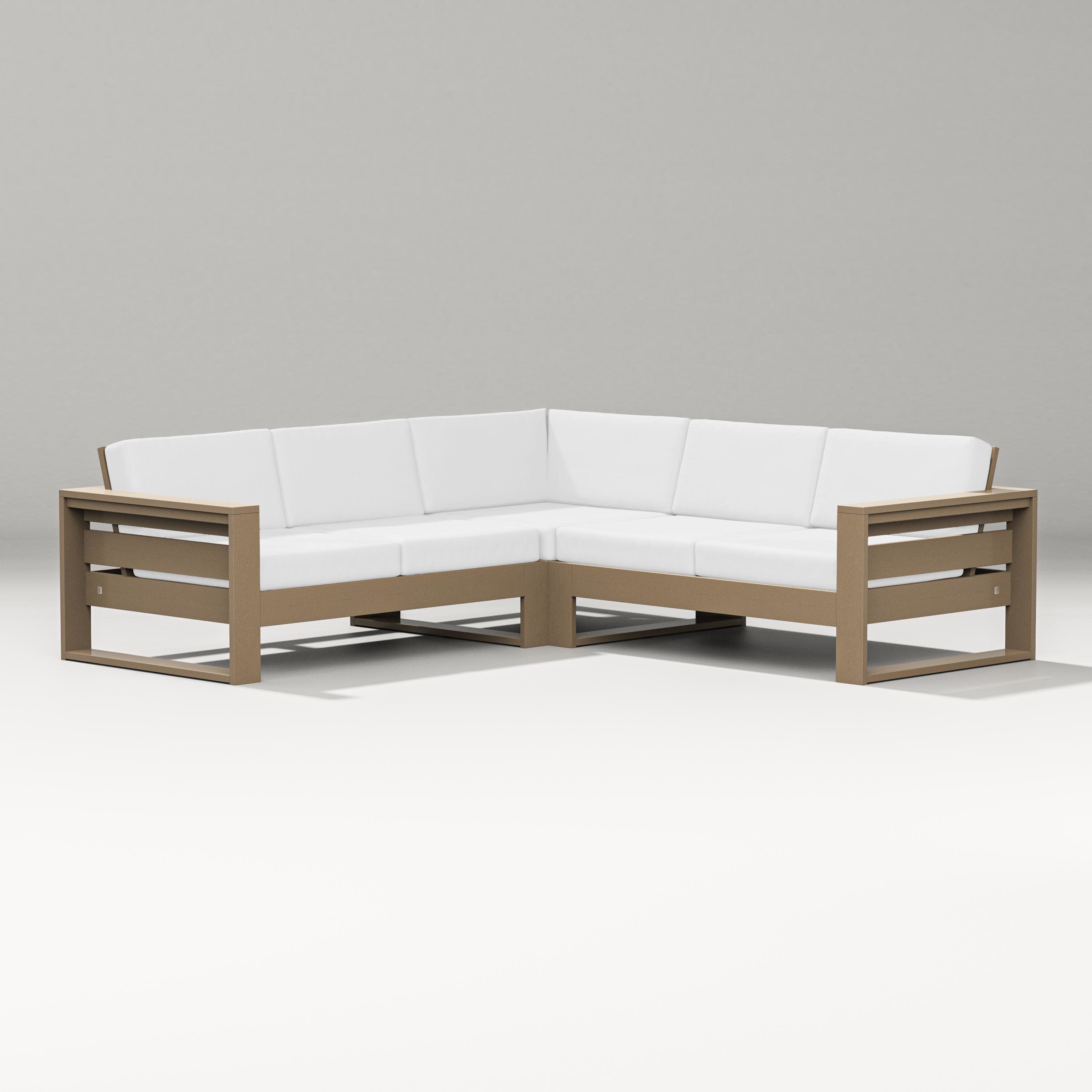 Latitude Corner Sectional in Vintage Sahara / Natural