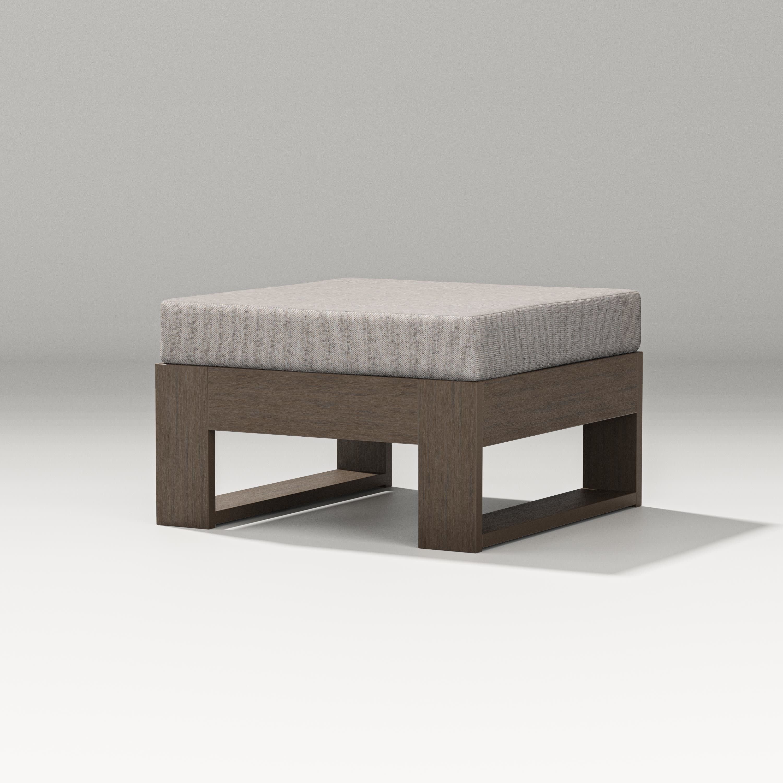 Latitude Lounge Ottoman in Kona / Weathered Tweed