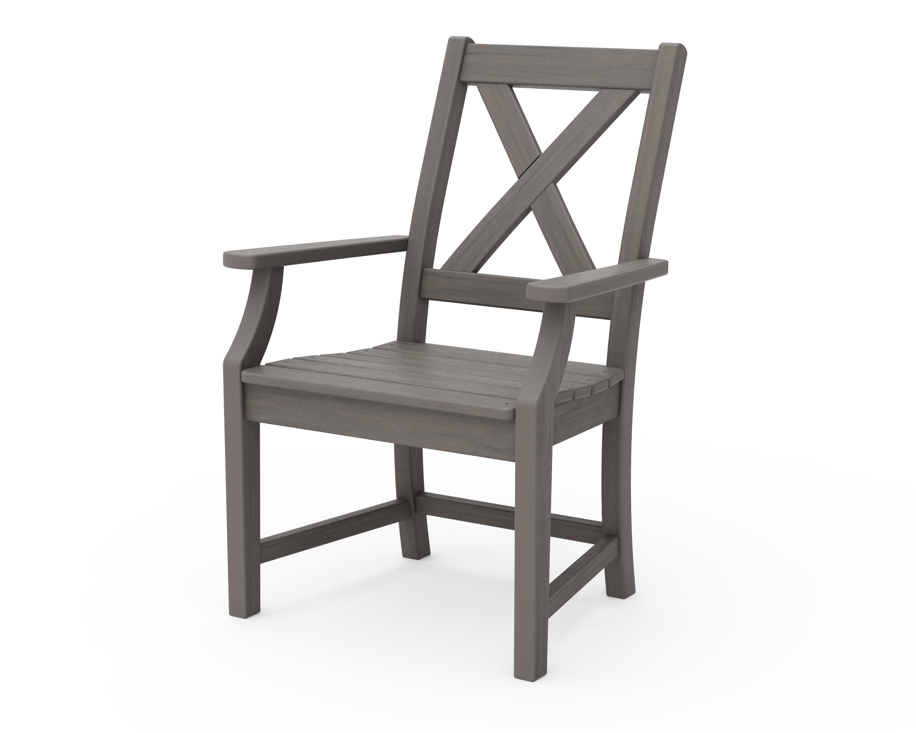Braxton Dining Arm Chair in Driftwood