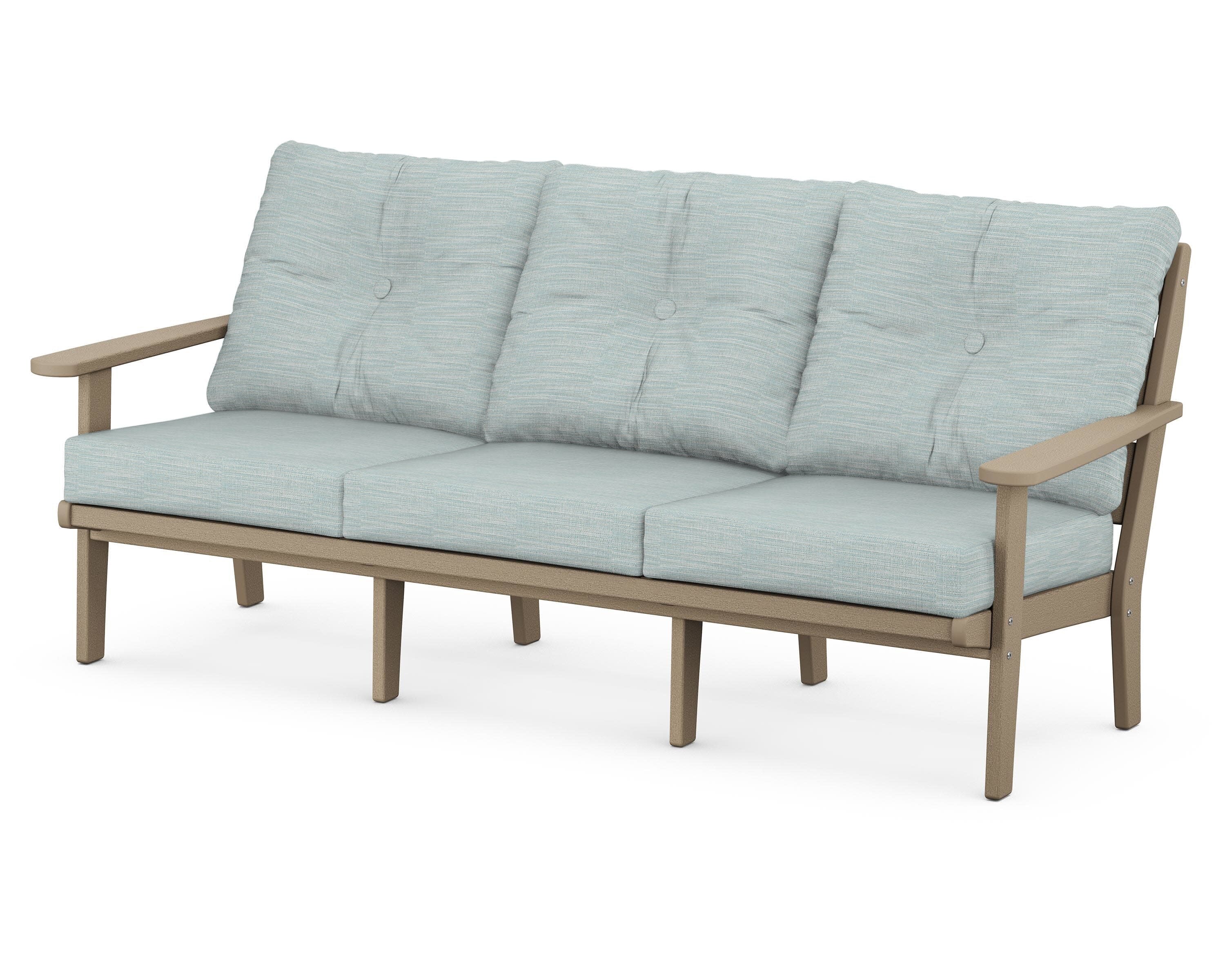 Lakeside Deep Seating Sofa in Vintage Sahara / Soothe Mist