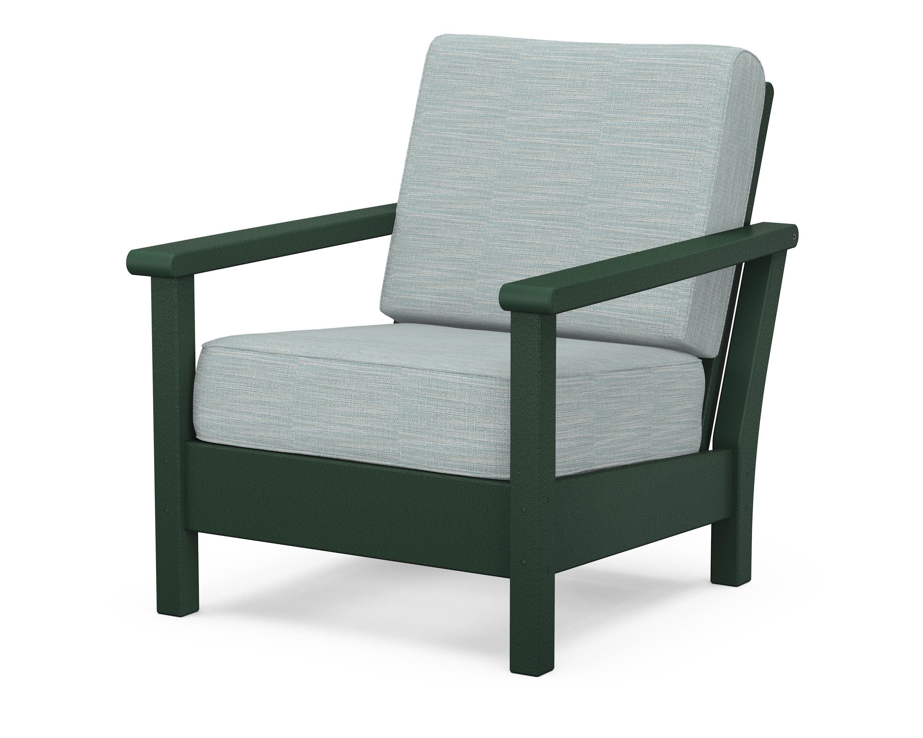 Harbour Deep Seating Chair in Green / Soothe Mist