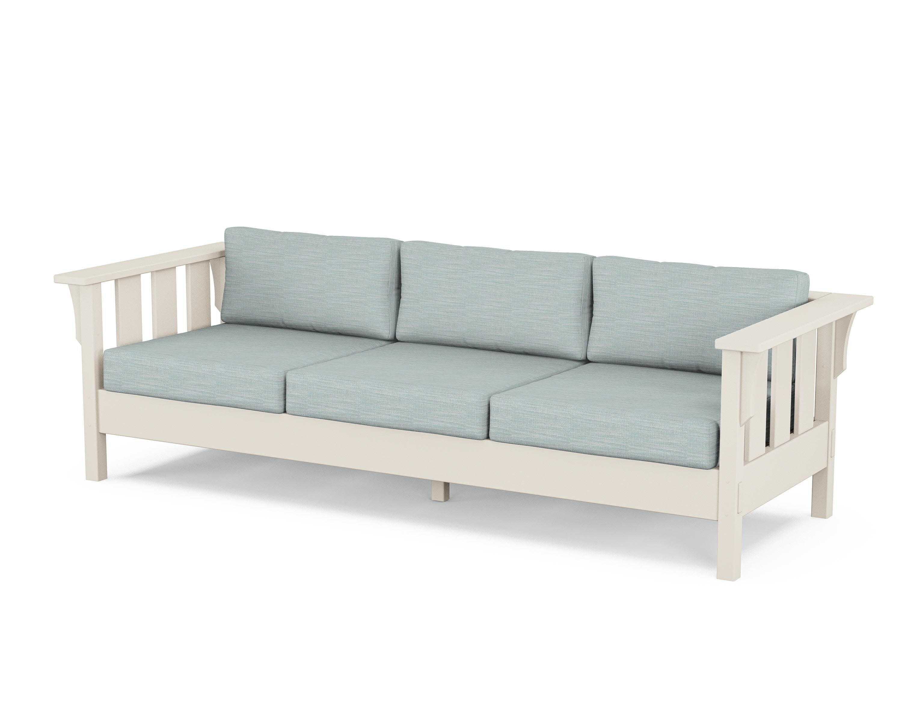 Acadia Deep Seating Sofa in Sand / Soothe Mist