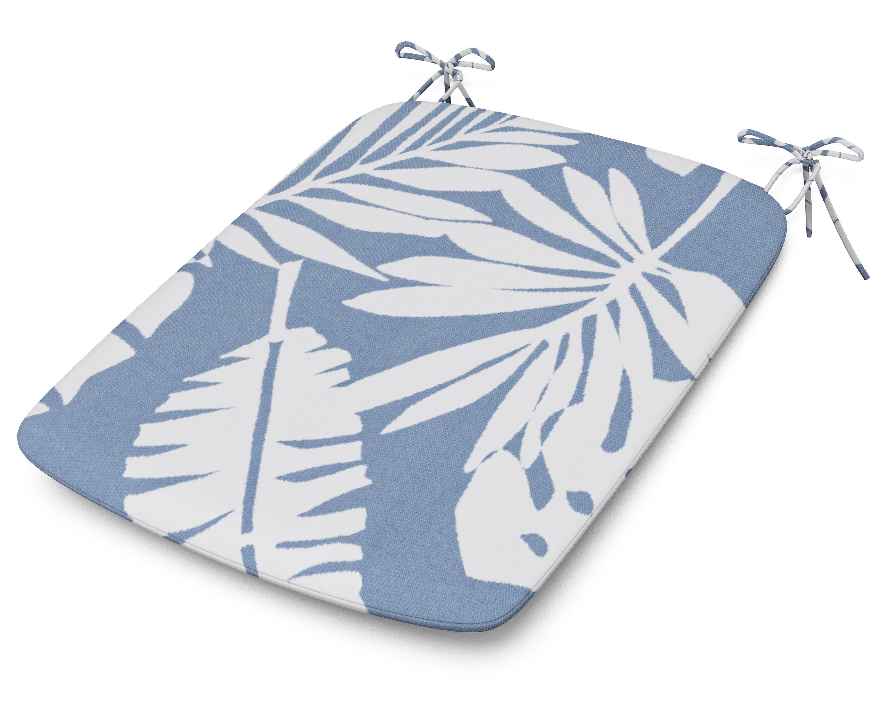 1120 Urban Seat Pad in Leaf Sky Blue