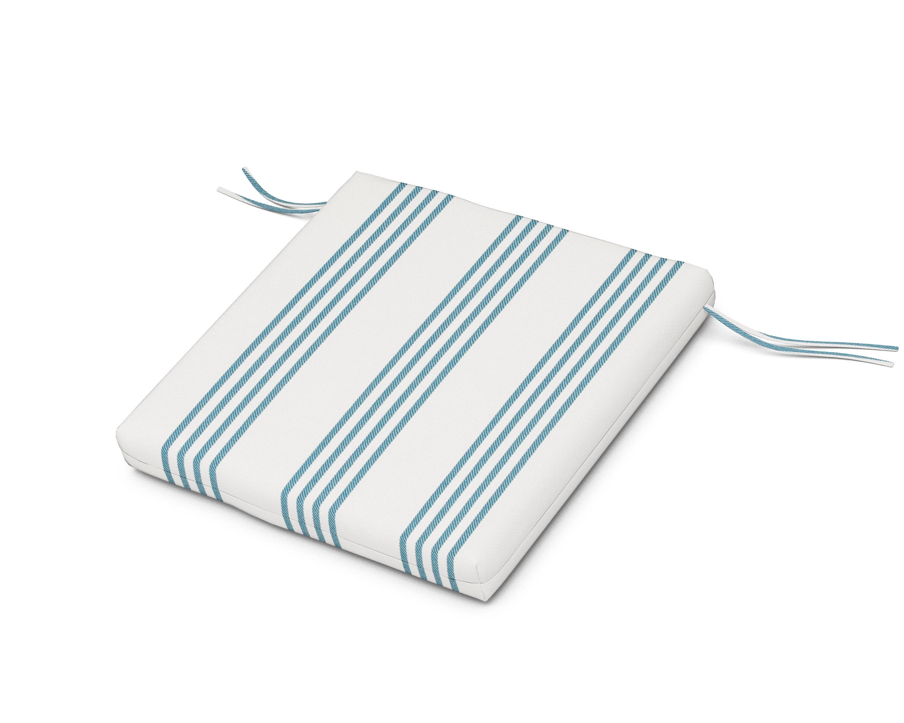 Seat Cushion - 20"D x 20"W x 2.5"H in Shade Lagoon