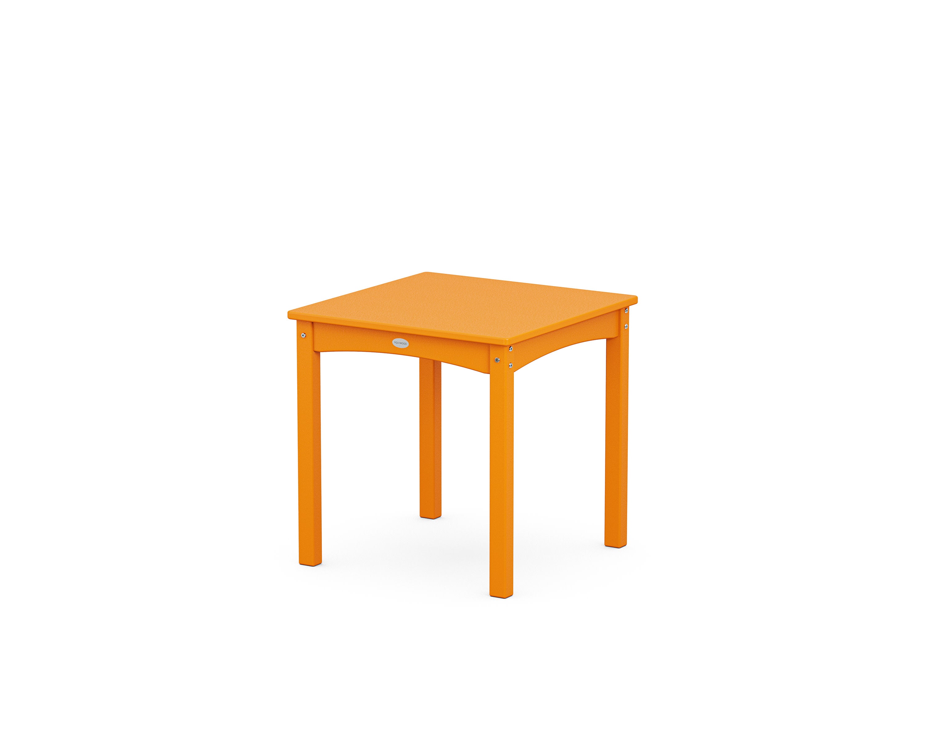 Kids 24" Dining Table in Tangerine