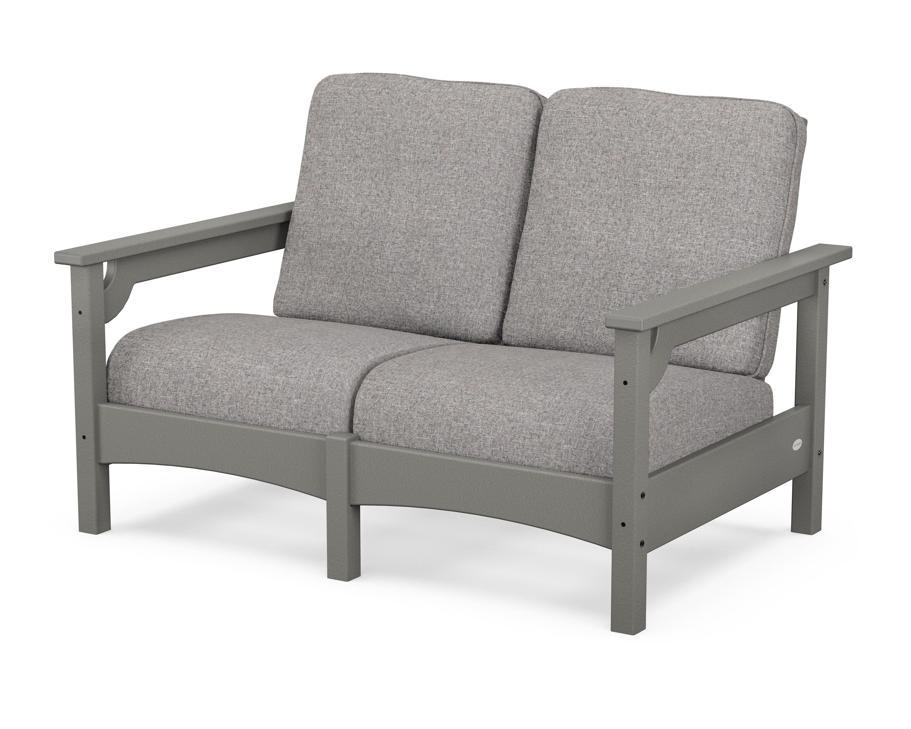 Club Loveseat in Slate Grey / Grey Mist