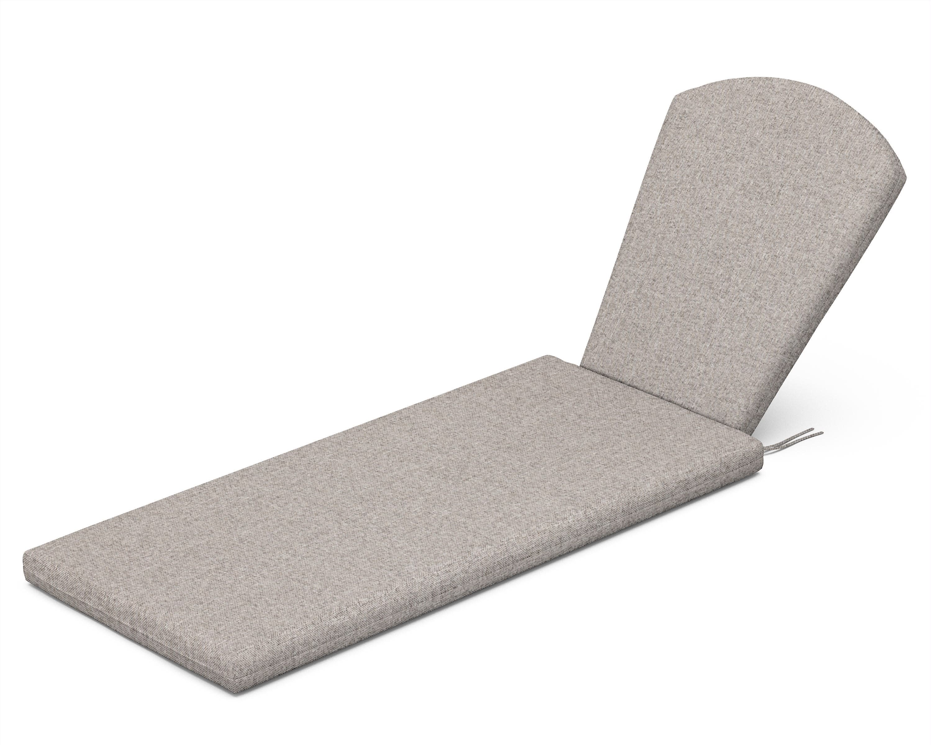 Chaise Cushion in Weathered Tweed