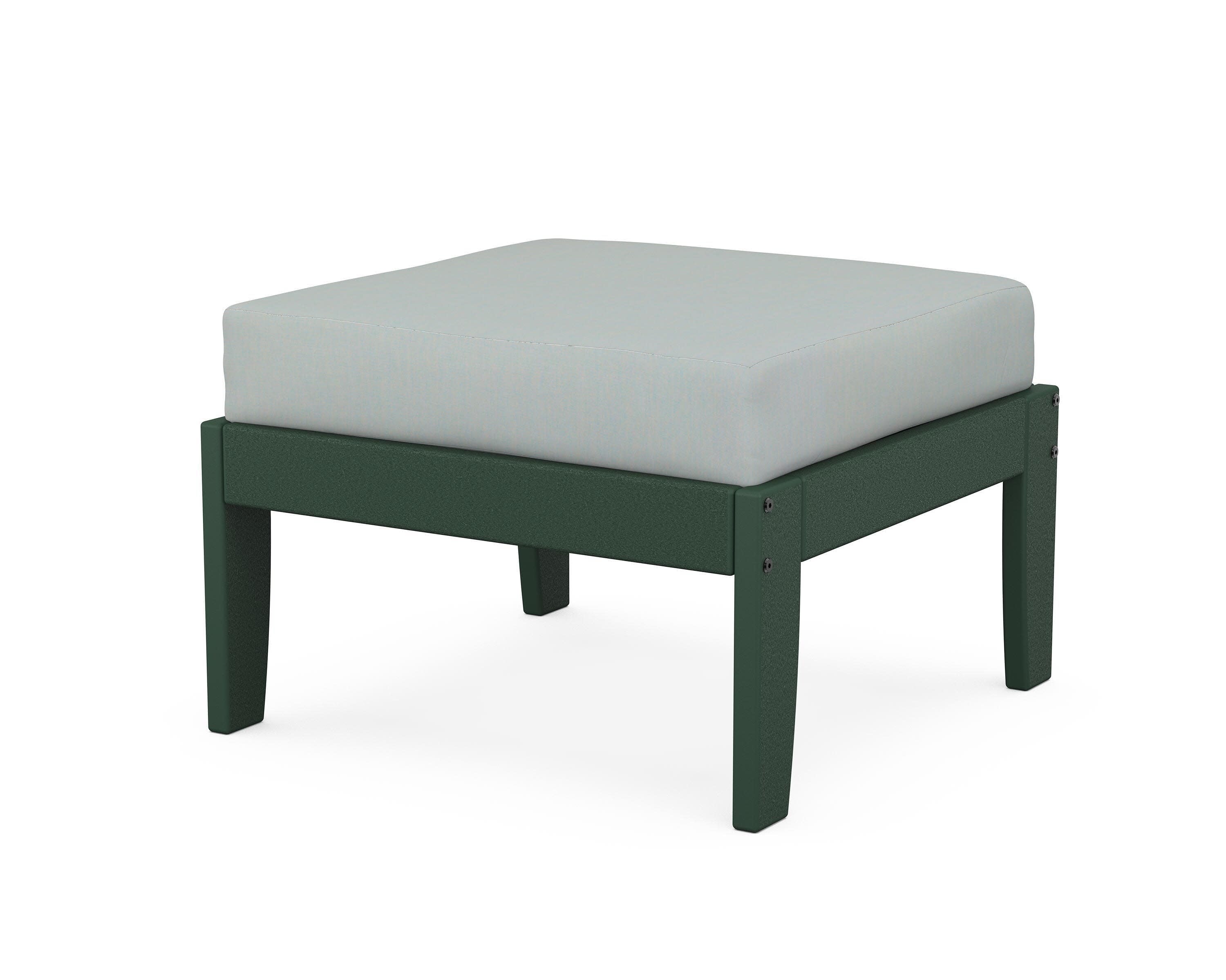 Modular Ottoman - Classic in Green / Spa