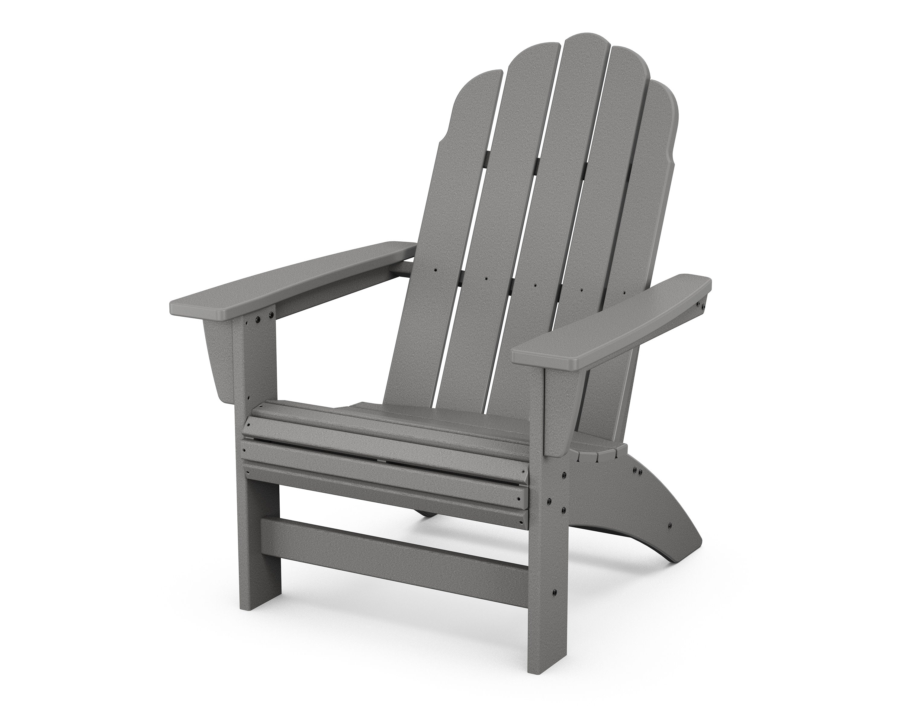 Vineyard Grand Adirondack Chair in Slate Grey