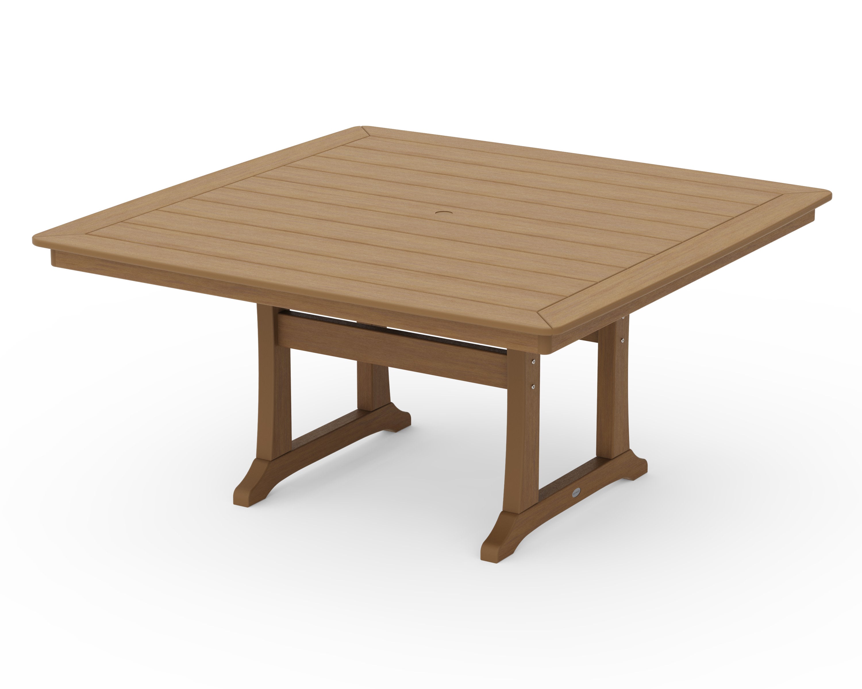 Nautical Trestle 59" Dining Table in Natural