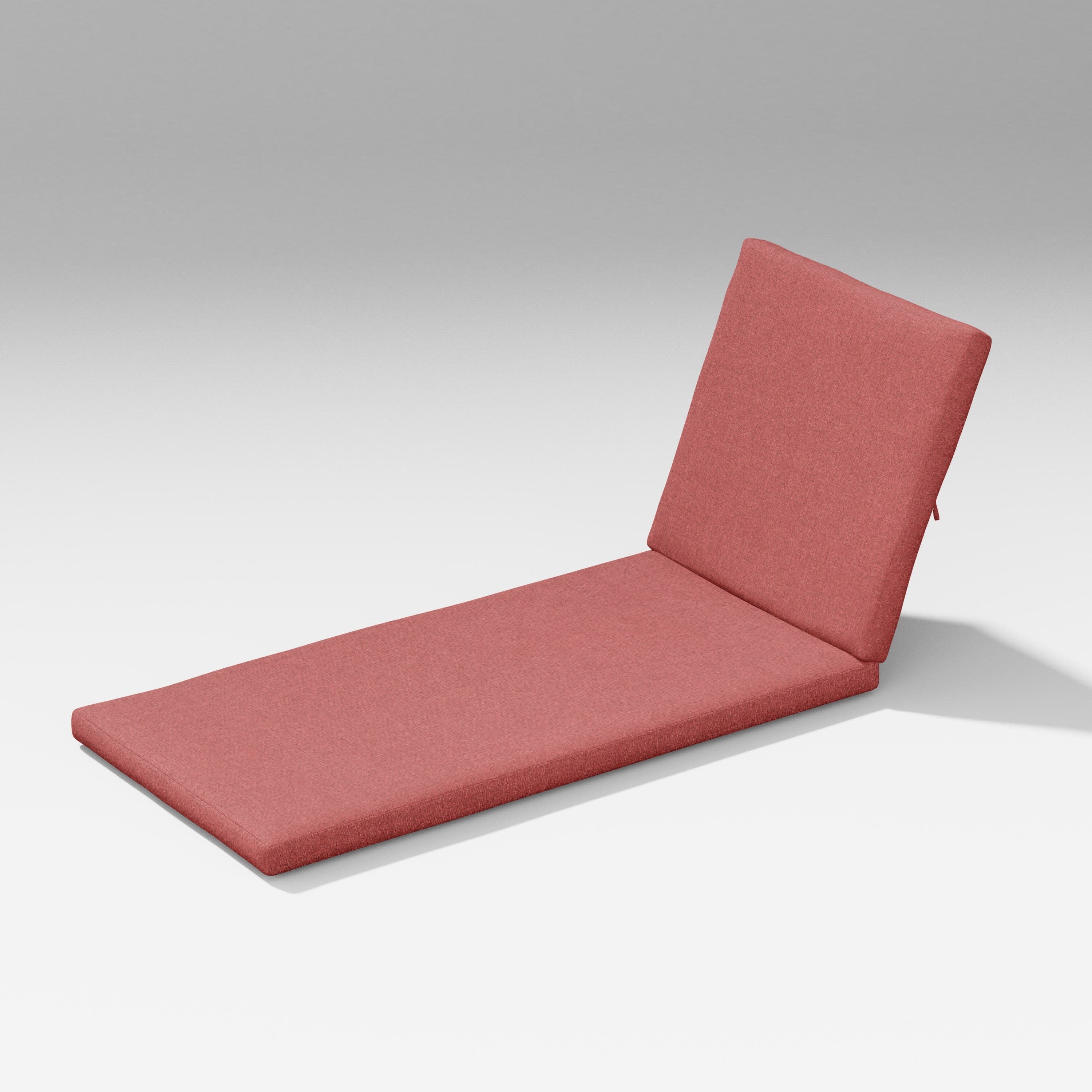 Latitude Chaise Lounge Full Cushion in Silver Garnet