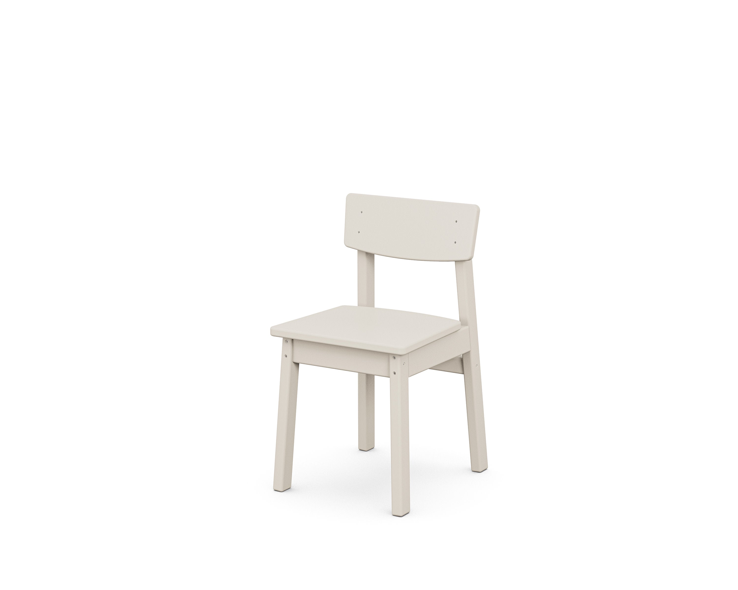 Kids Modern Studio Dining Chair in Sand