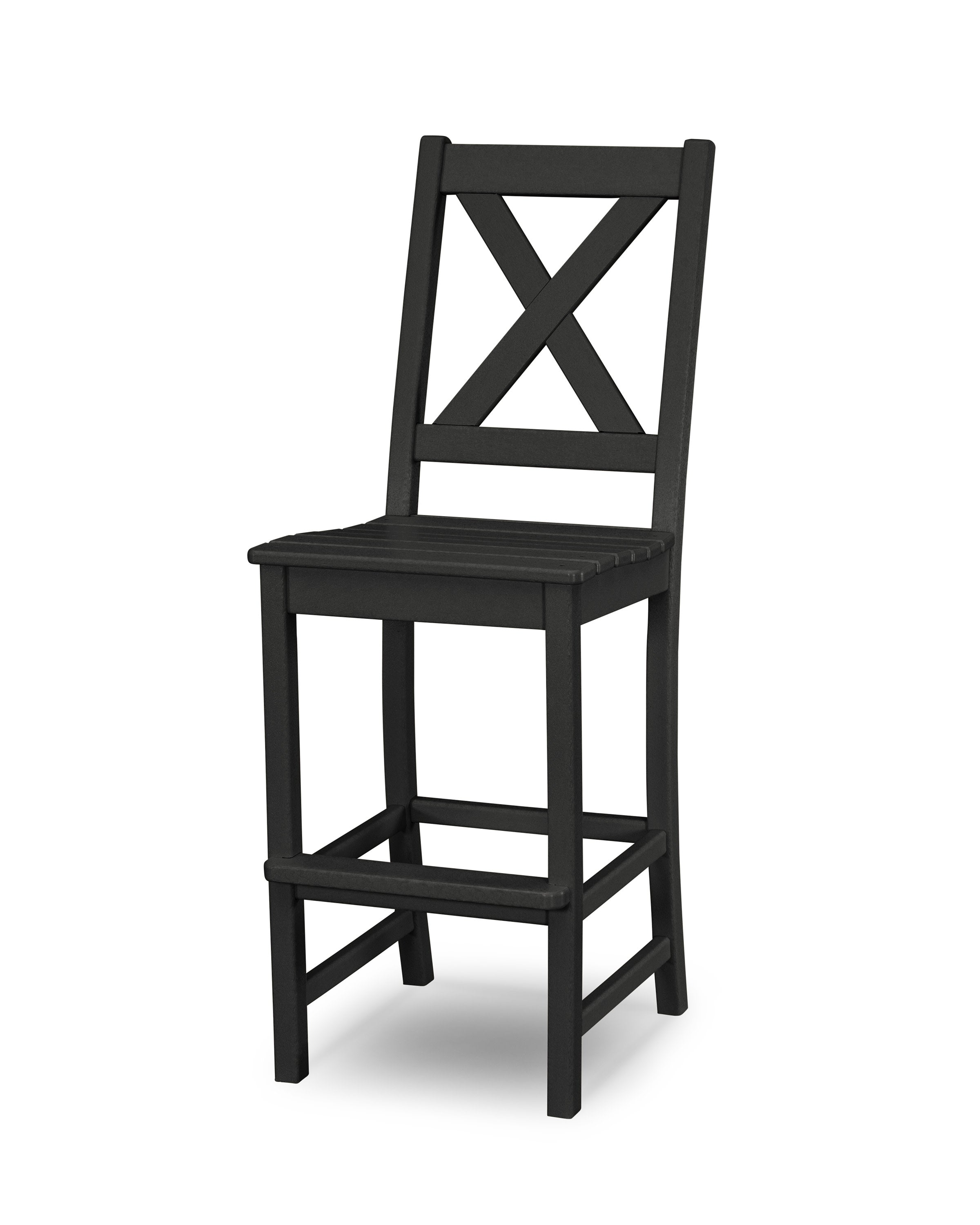 Braxton Bar Side Chair in Black