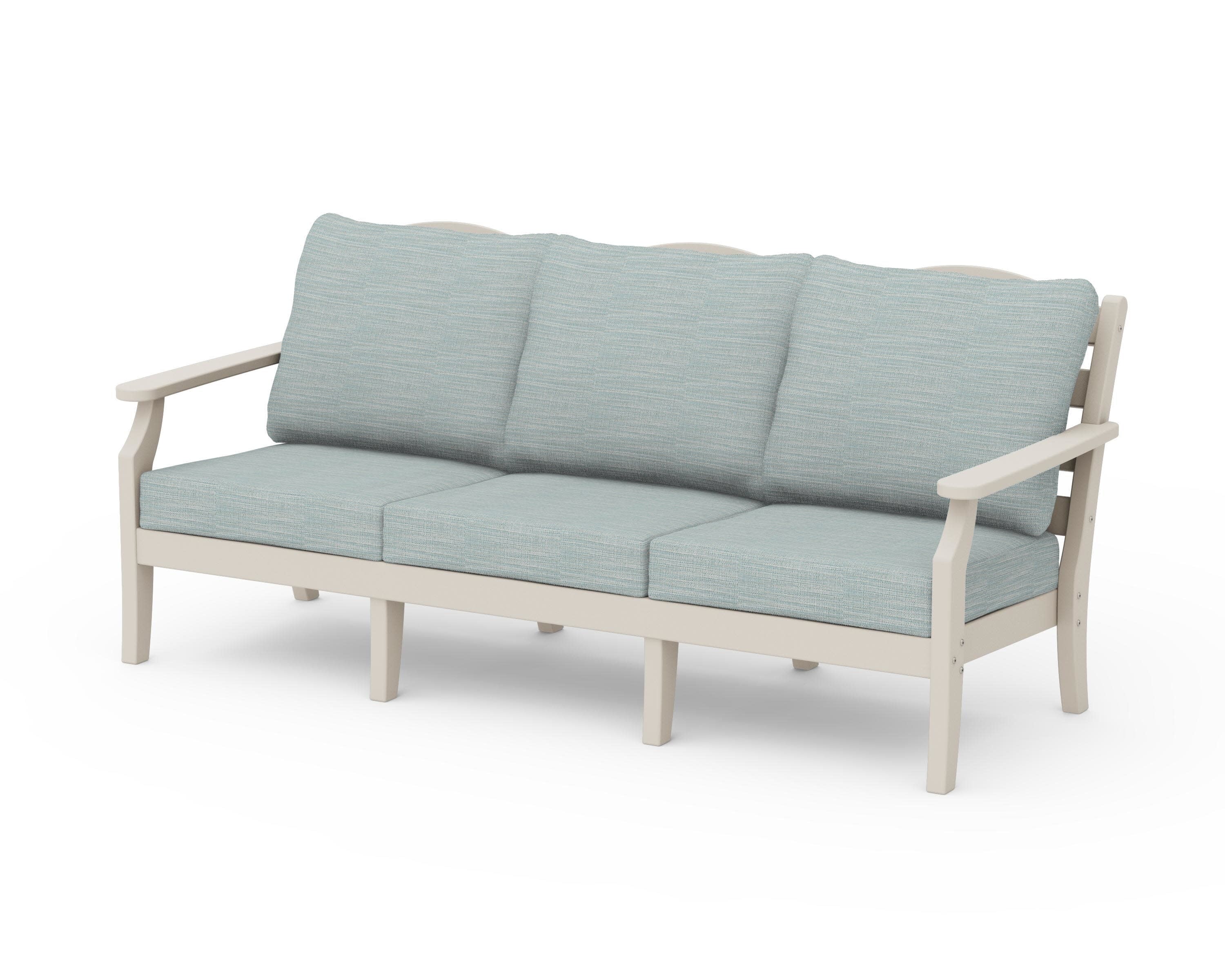Savannah Deep Seating Sofa in Sand / Soothe Mist