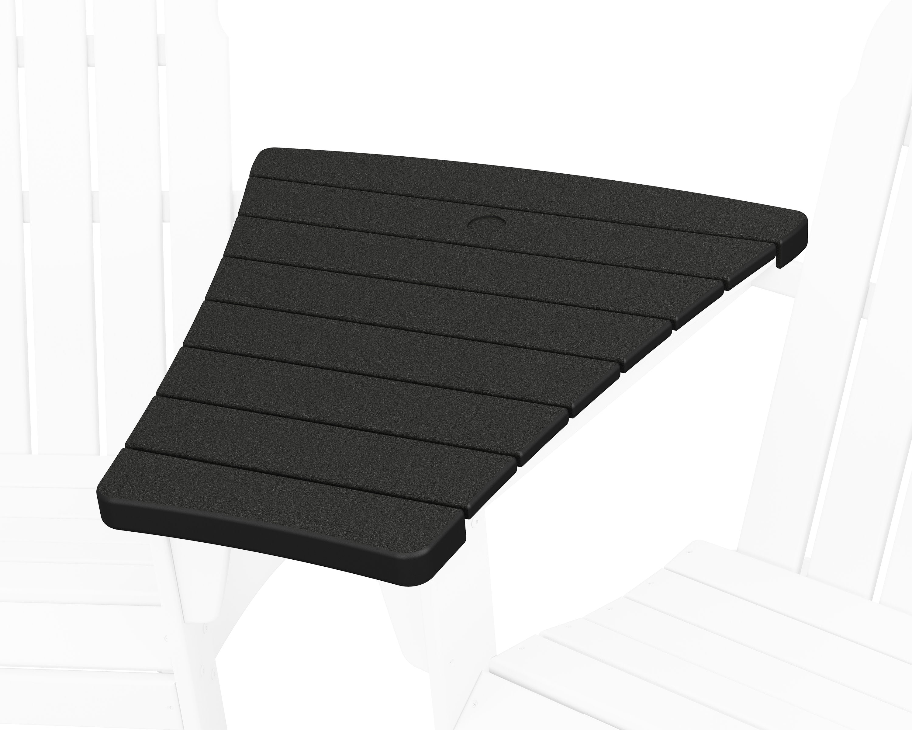 400 Series Angled Adirondack Connecting Table in Black