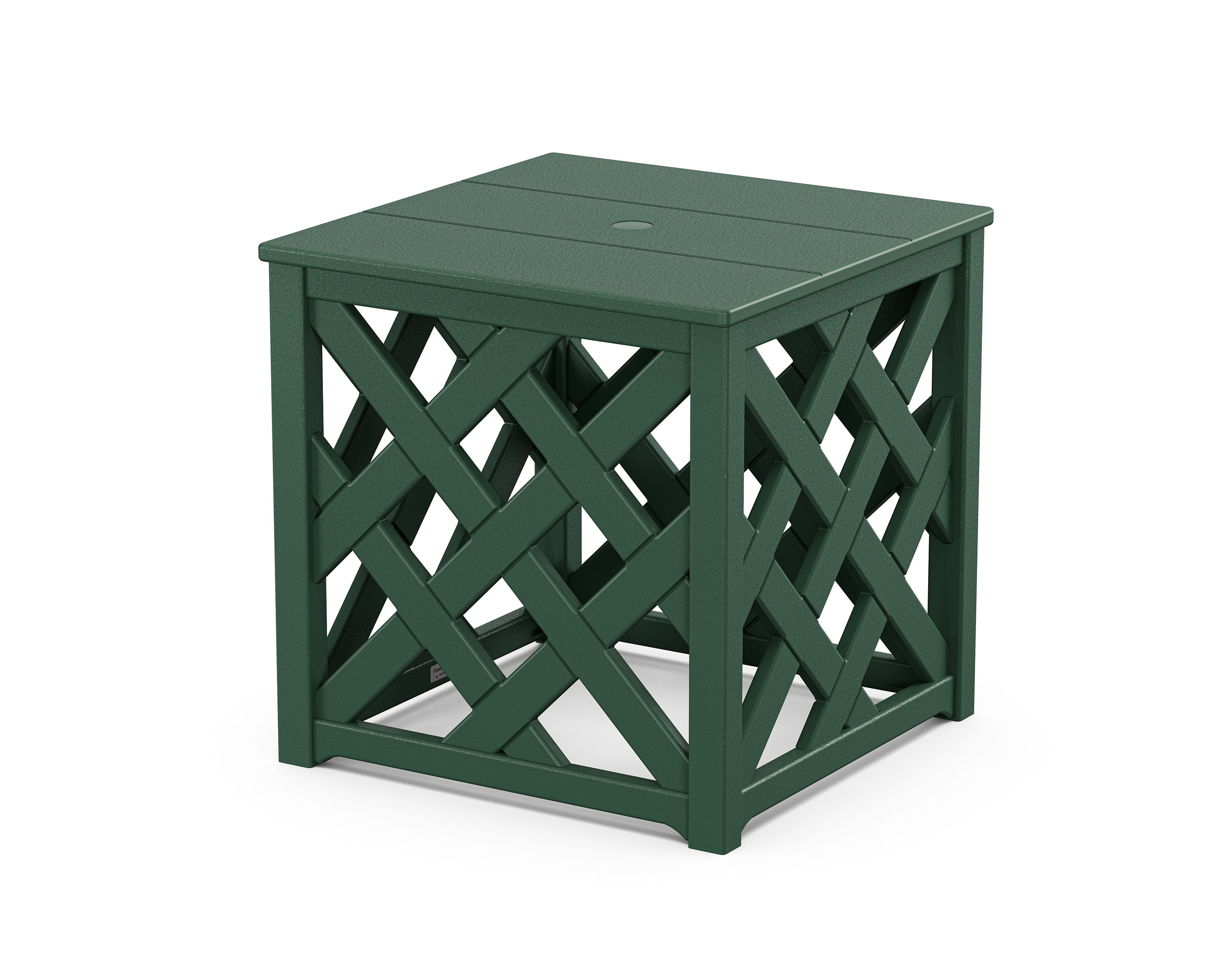 Wovendale Accent Umbrella Table in Green