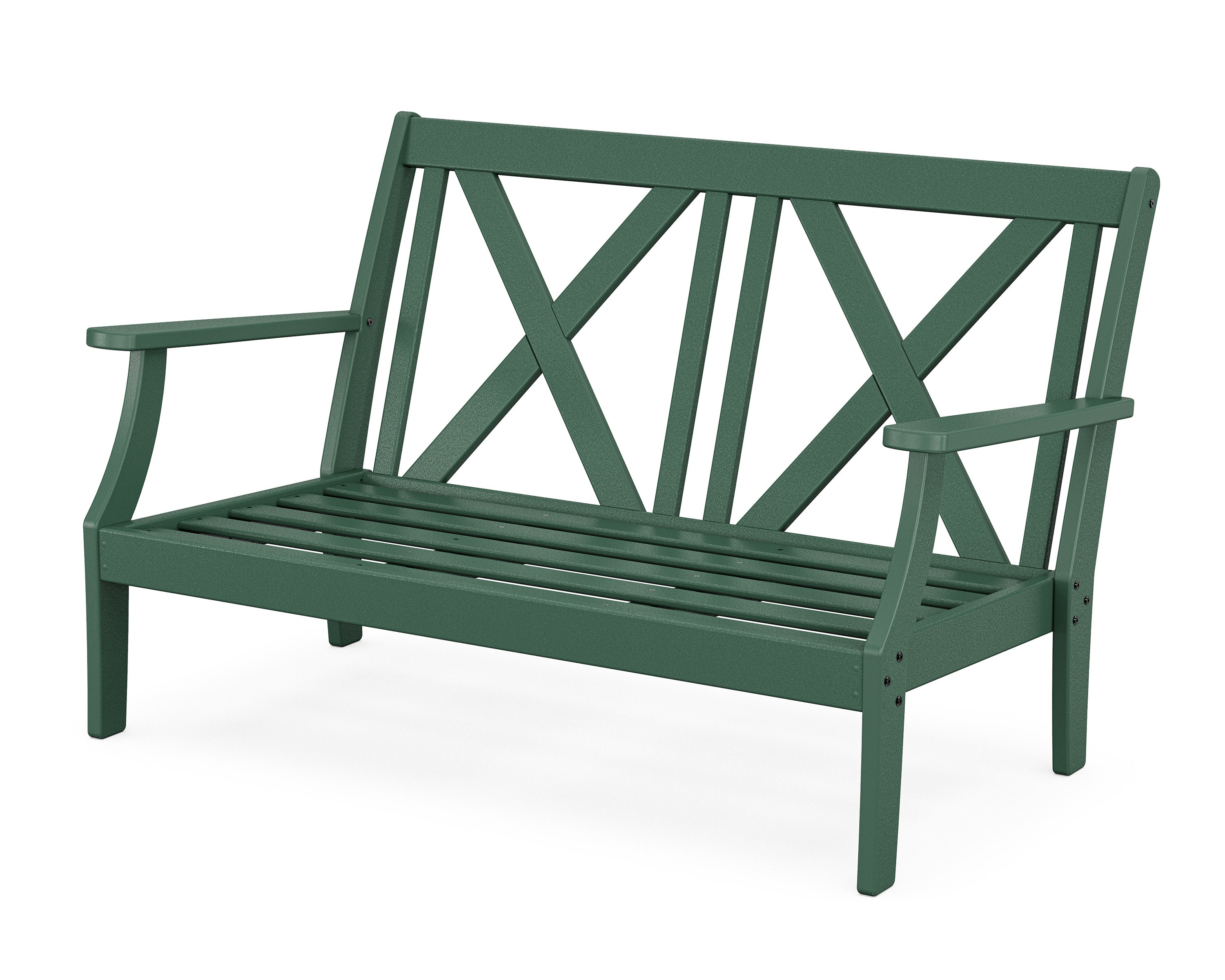 Braxton Deep Seating Loveseat Frame in Green