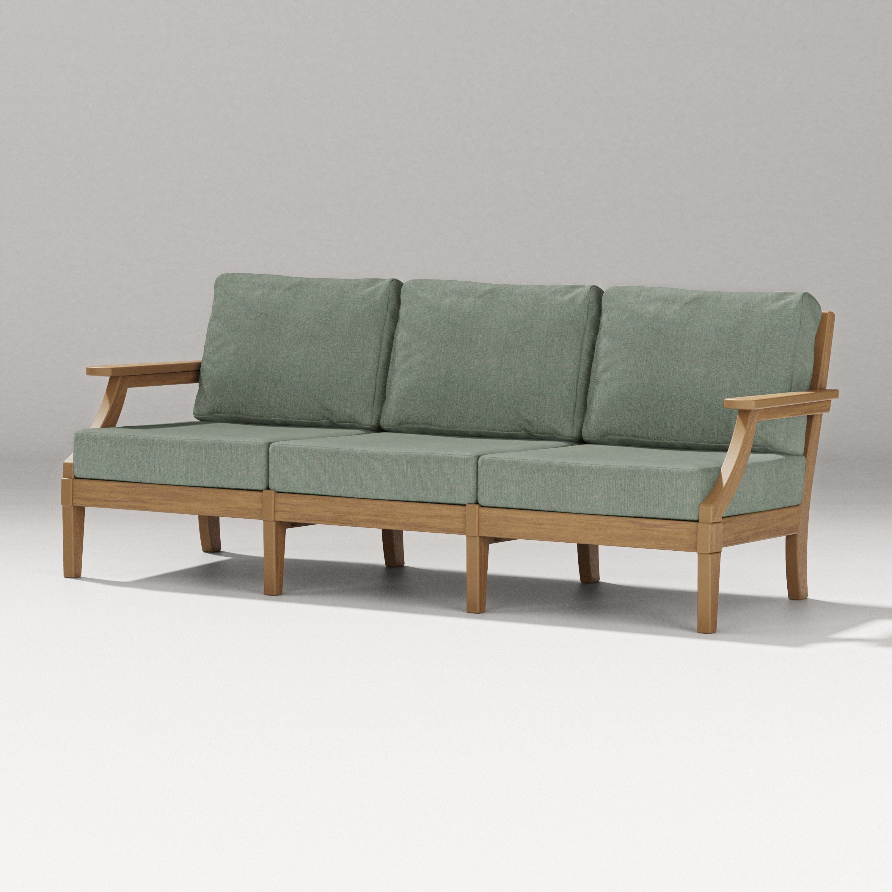 Estate Sofa in Natural / Cast Sage