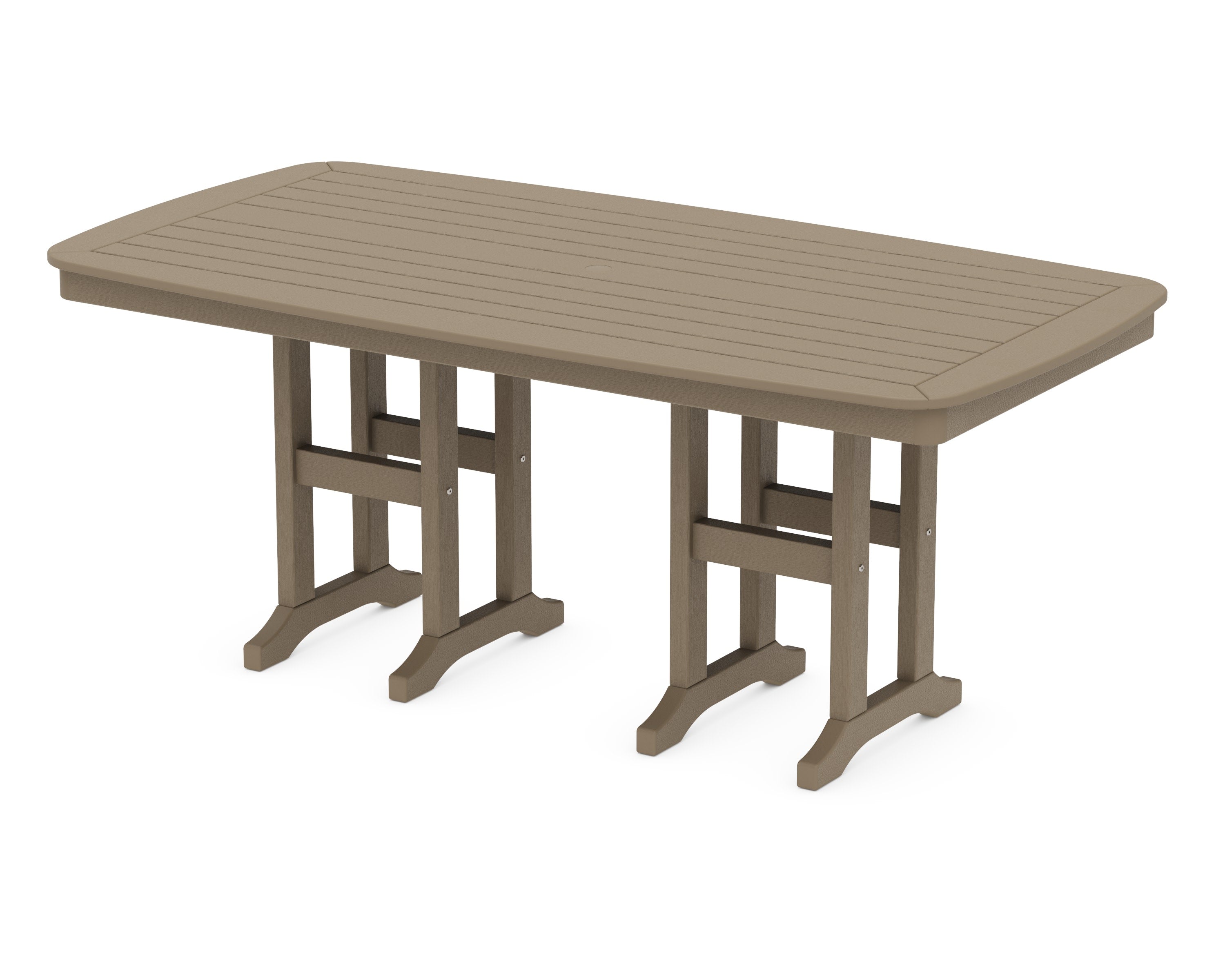 Nautical 37" x 72" Dining Table in Vintage Sahara