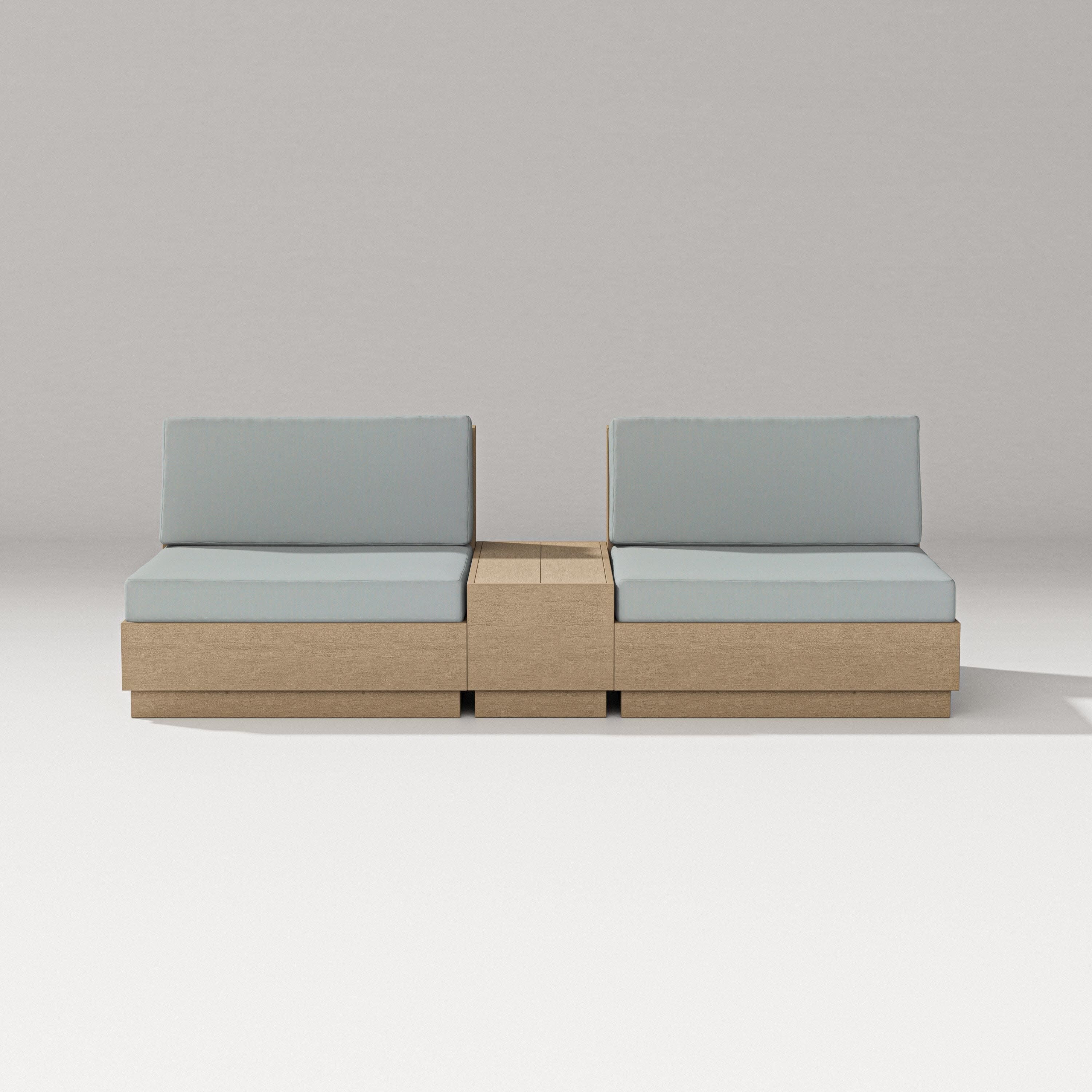 Elevate Lounge Chair Set in Vintage Sahara / Spa
