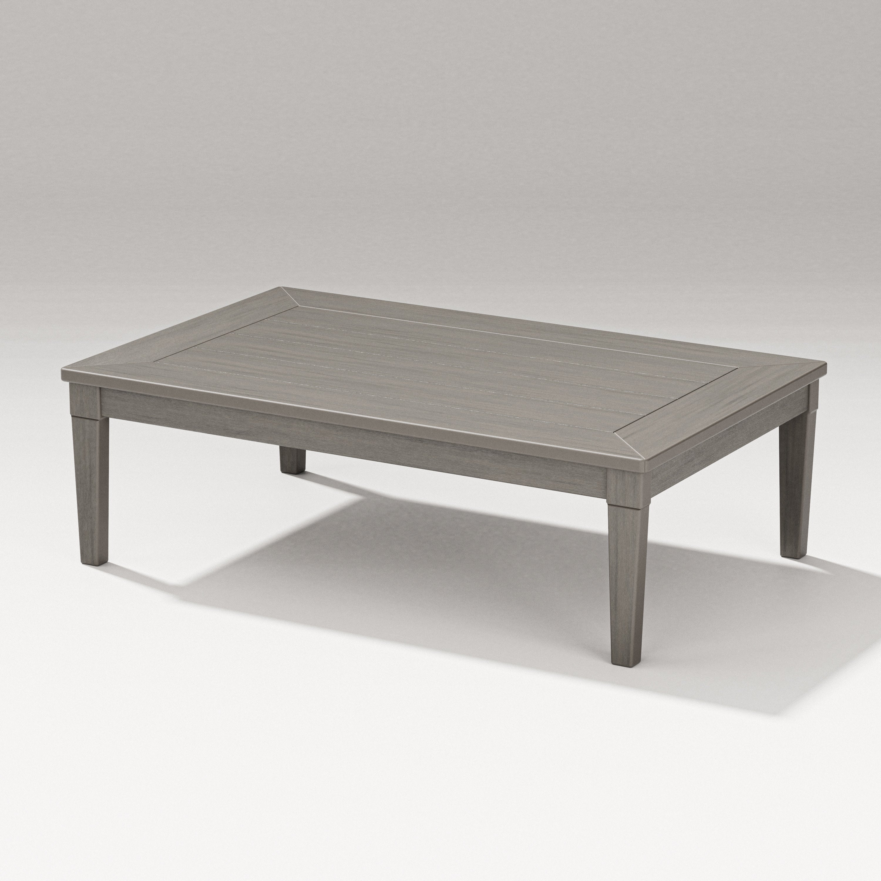 Estate Rectangular Coffee Table in Driftwood