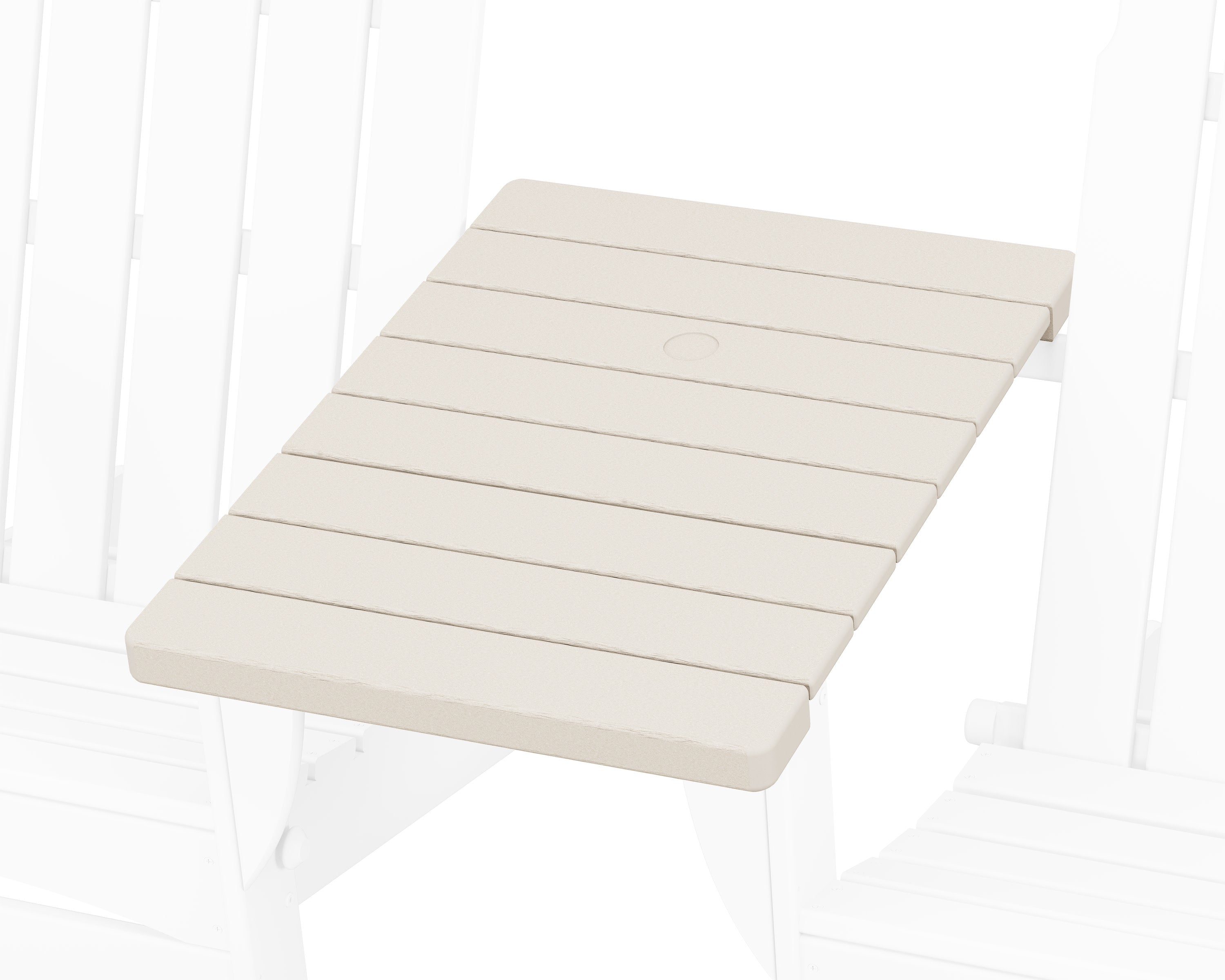 Classic Series Straight Adirondack Connecting Table in Sand