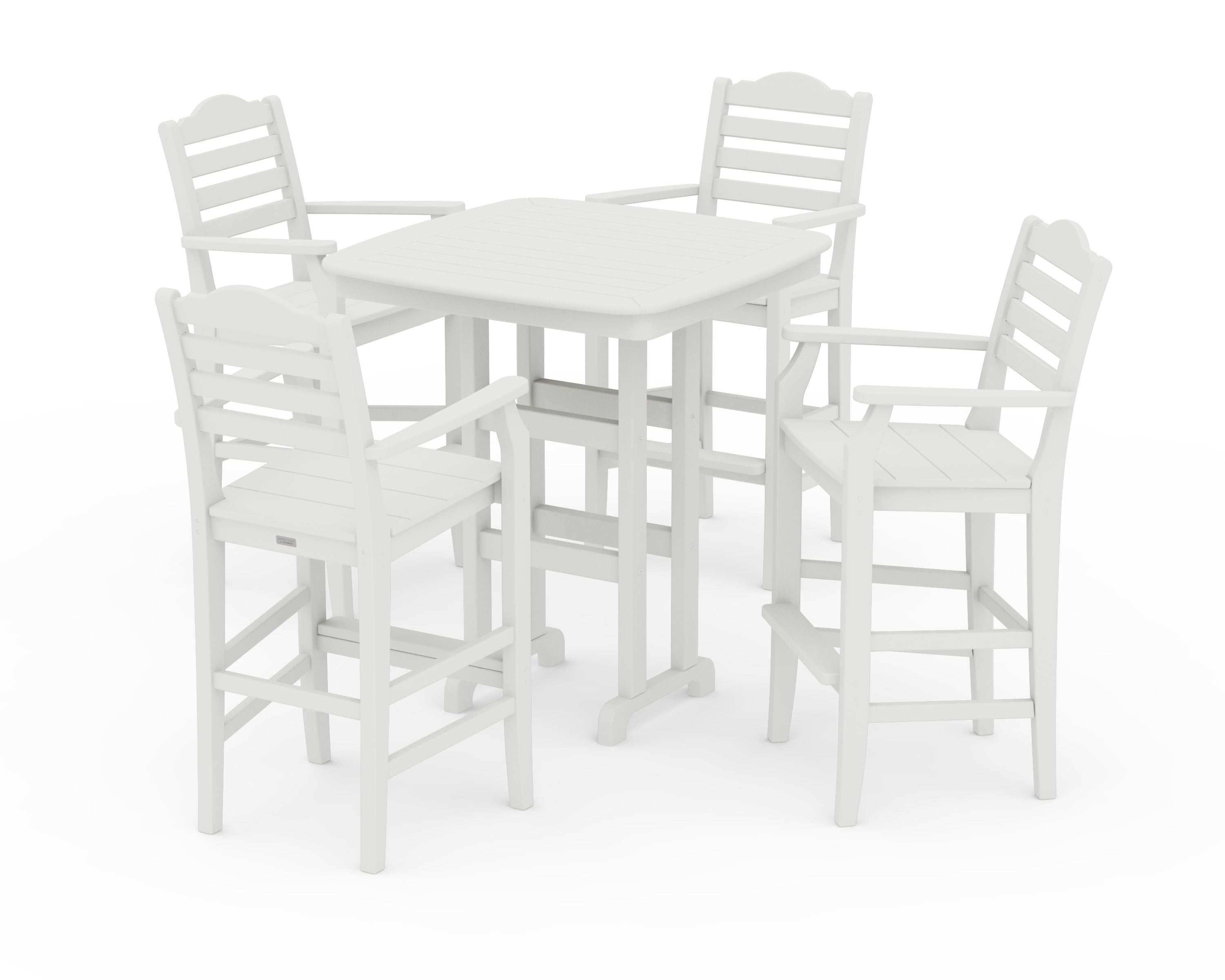 Savannah 5-Piece Bar Set in Vintage White
