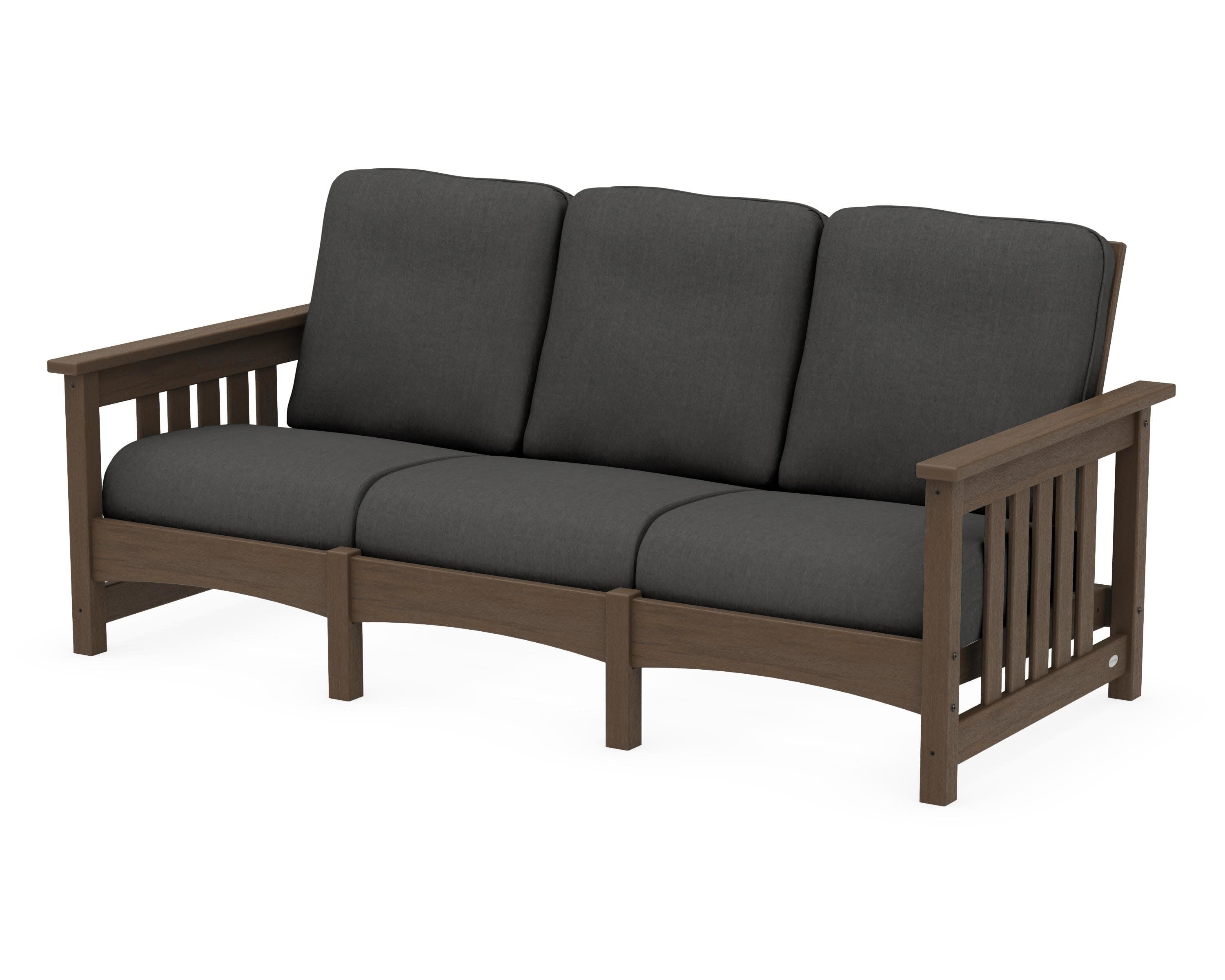 Club Mission Sofa in Kona / Spectrum Carbon