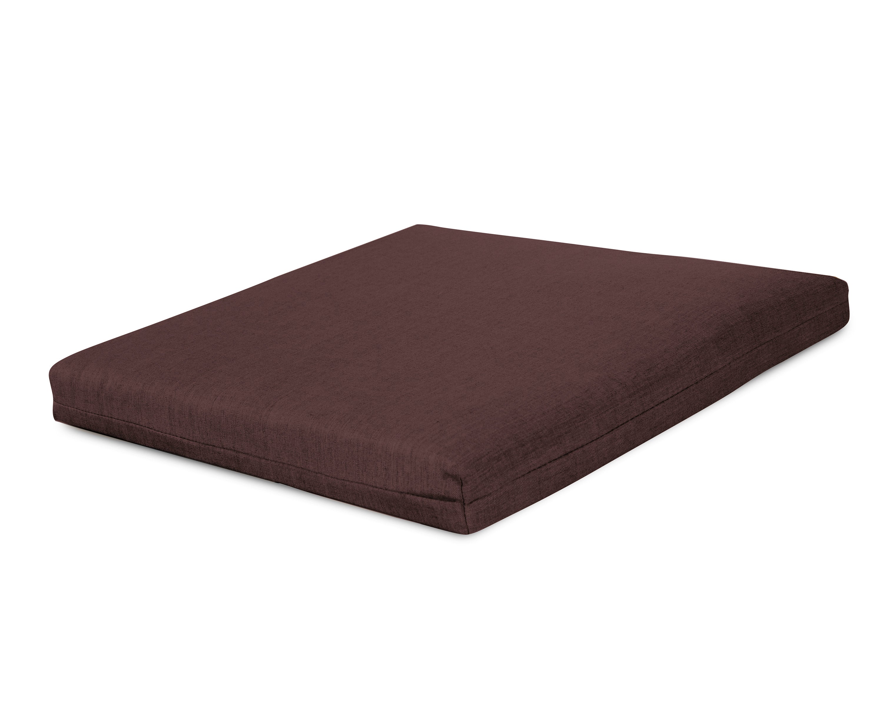 Seat Cushion - 17.5"D x 20"W x 2.5"H in Cast Currant