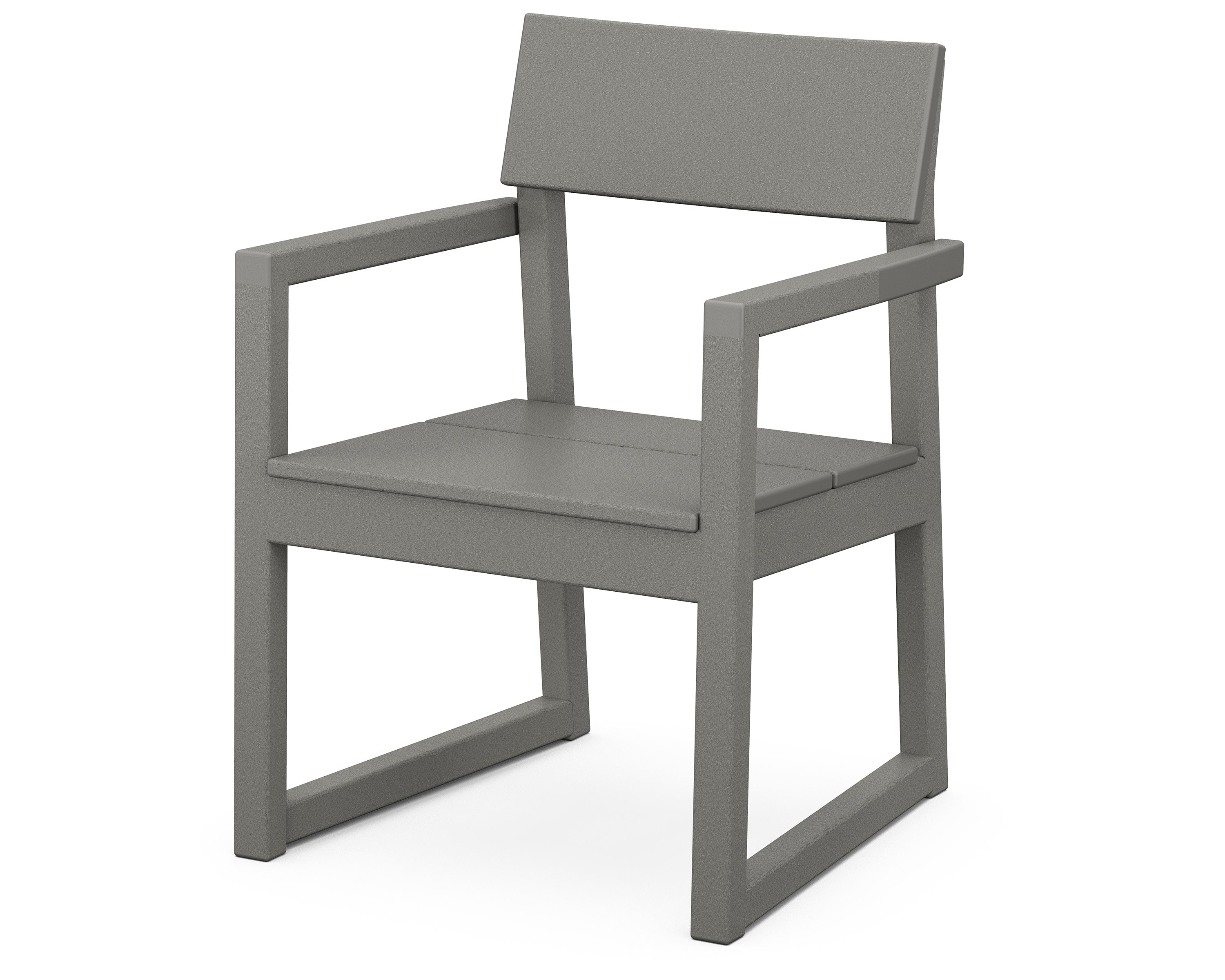 EDGE Dining Arm Chair in Slate Grey