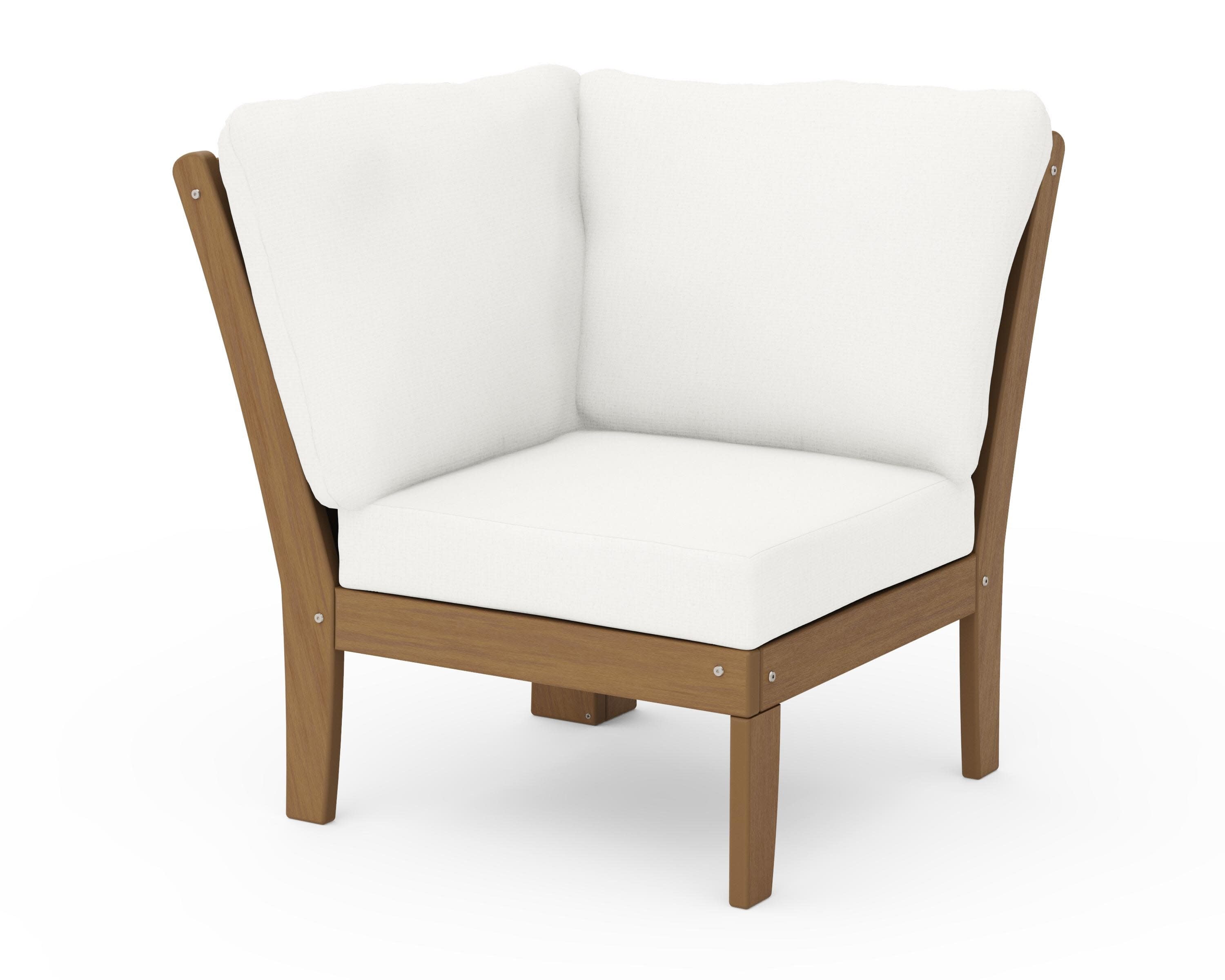 Braxton Modular Corner Chair in Natural / Natural Linen