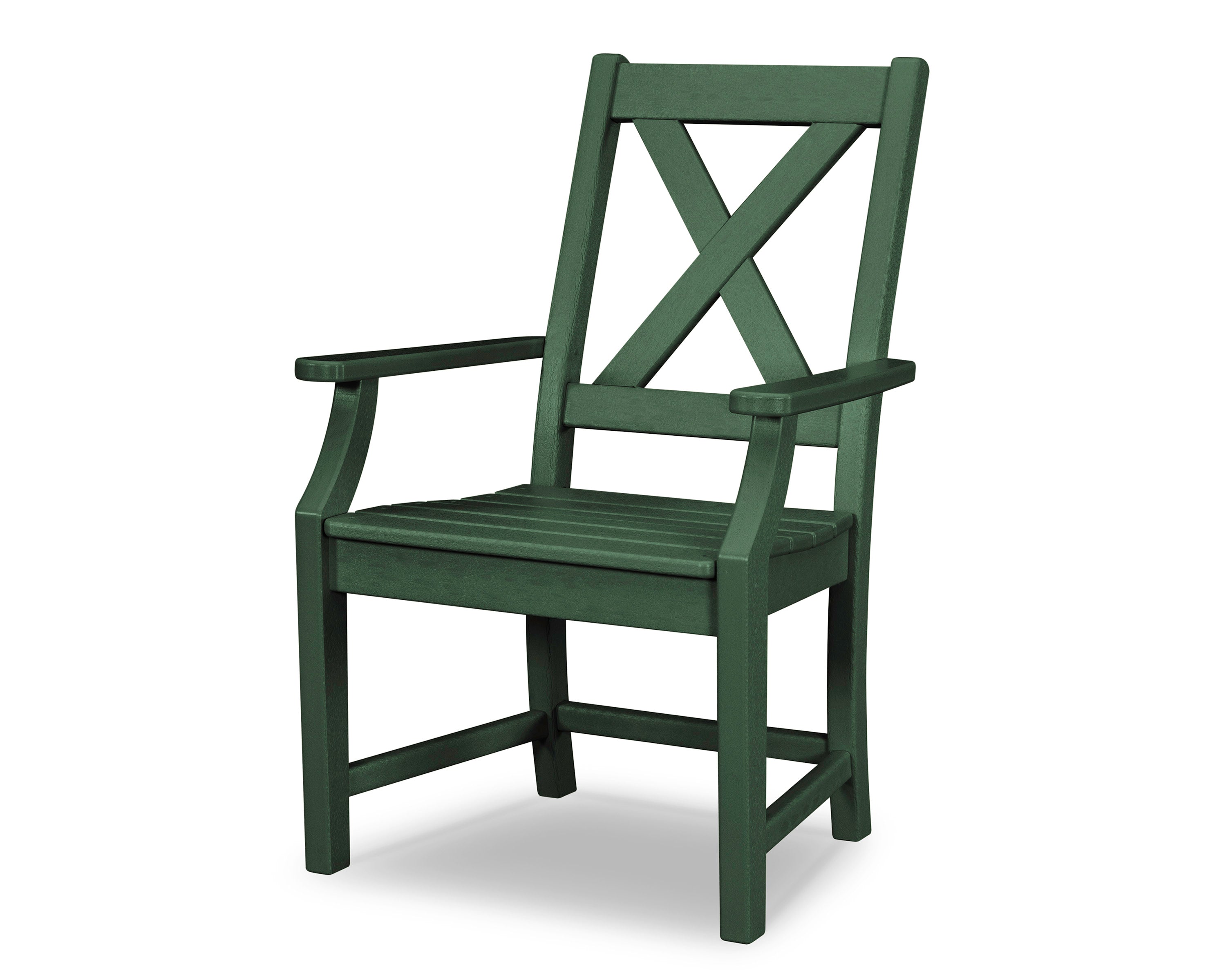 Braxton Dining Arm Chair in Green