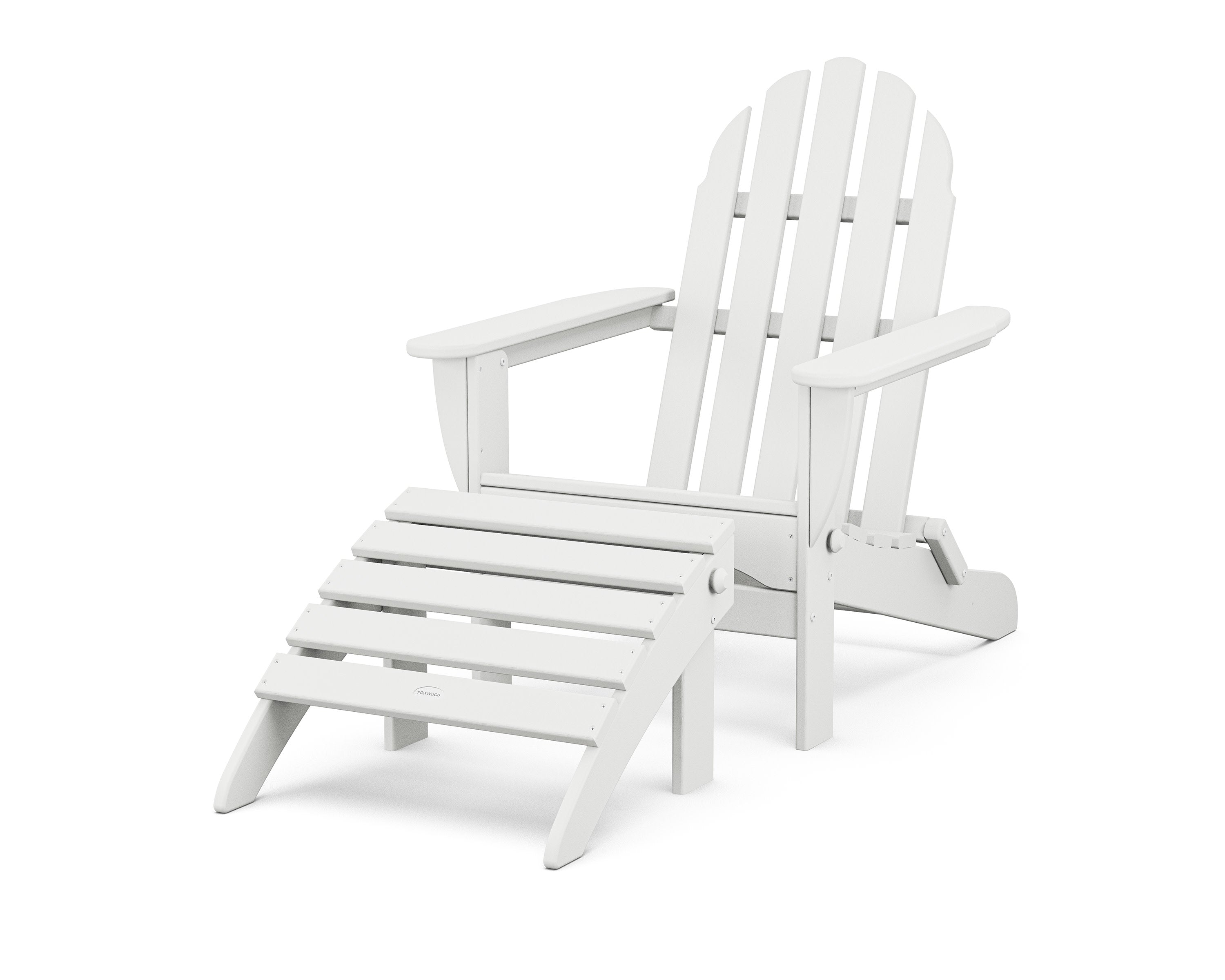 Classic Adirondack 2-Piece Set in White