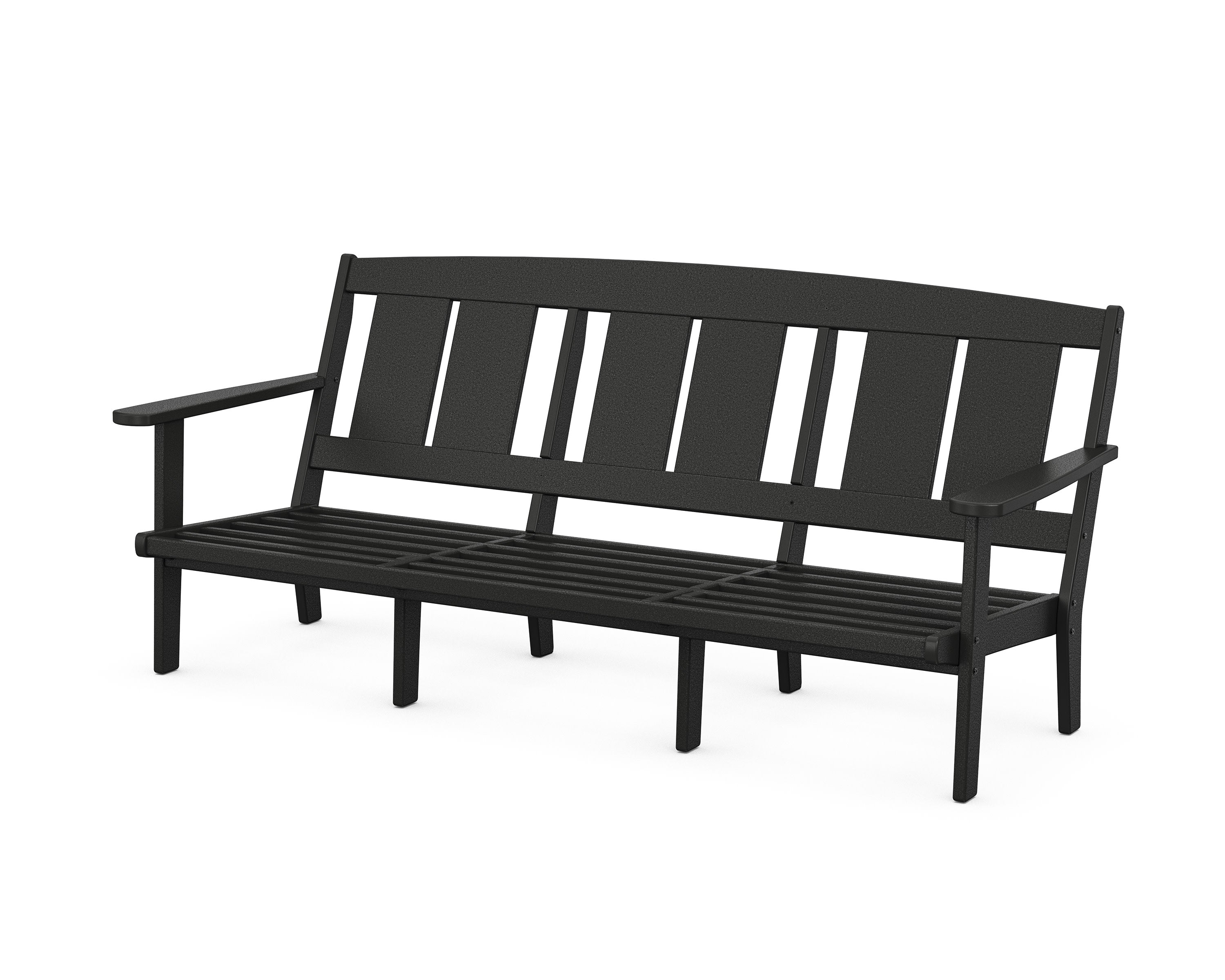 Mission Deep Seating Sofa Frame in Black