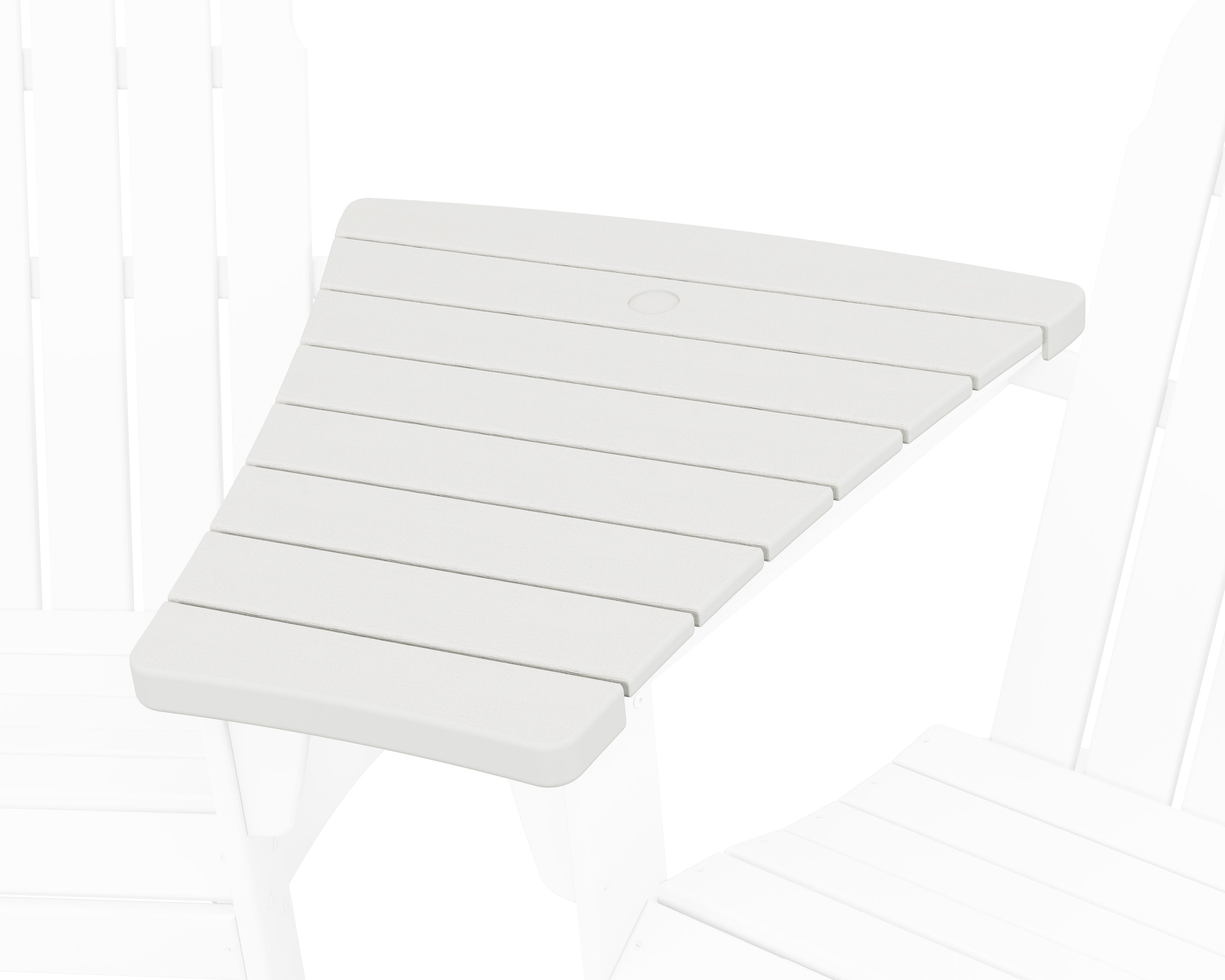 400 Series Angled Adirondack Connecting Table in Vintage White