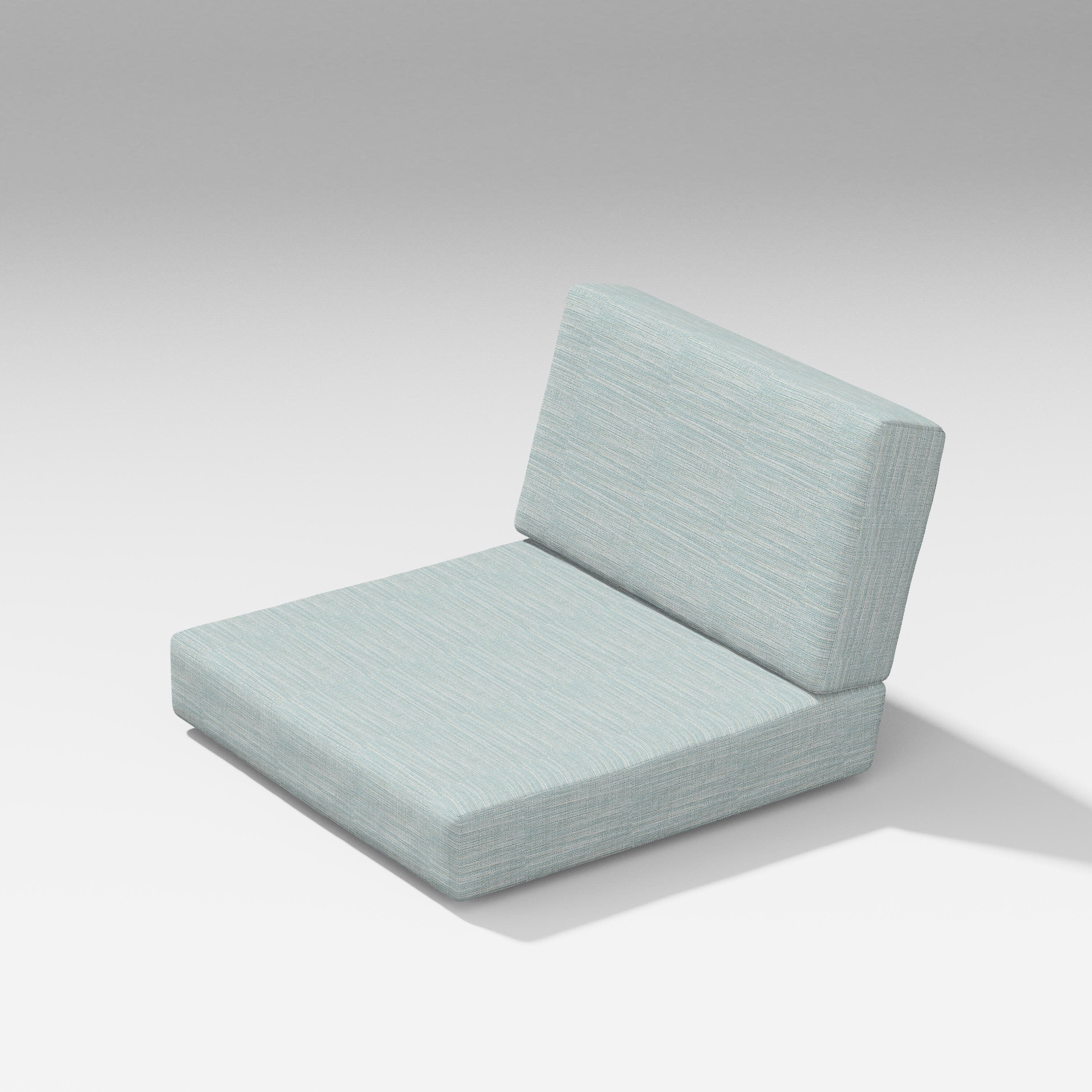 Modular Seat/Back Cushion in Soothe Mist