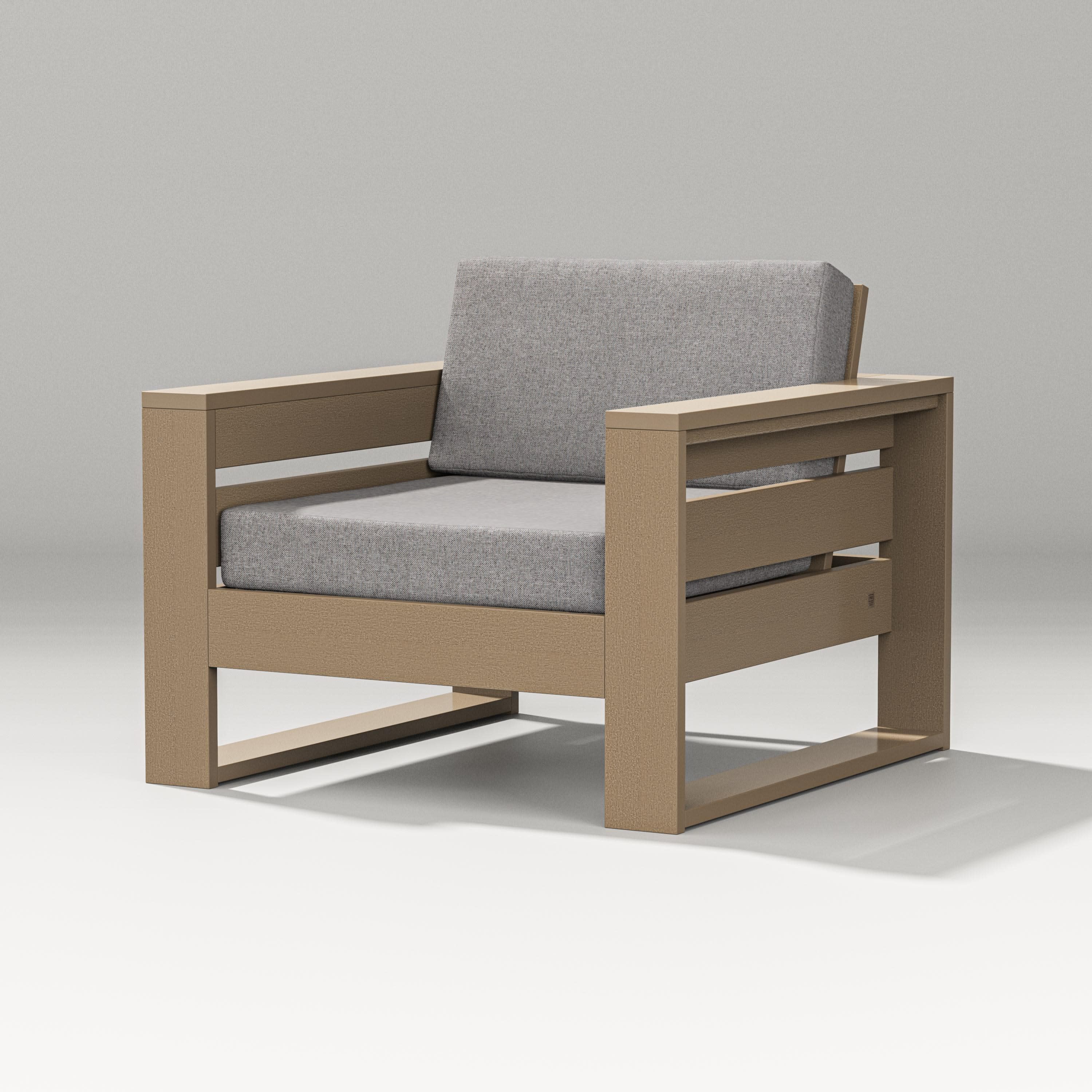 Latitude Lounge Chair in Vintage Sahara / Grey Mist