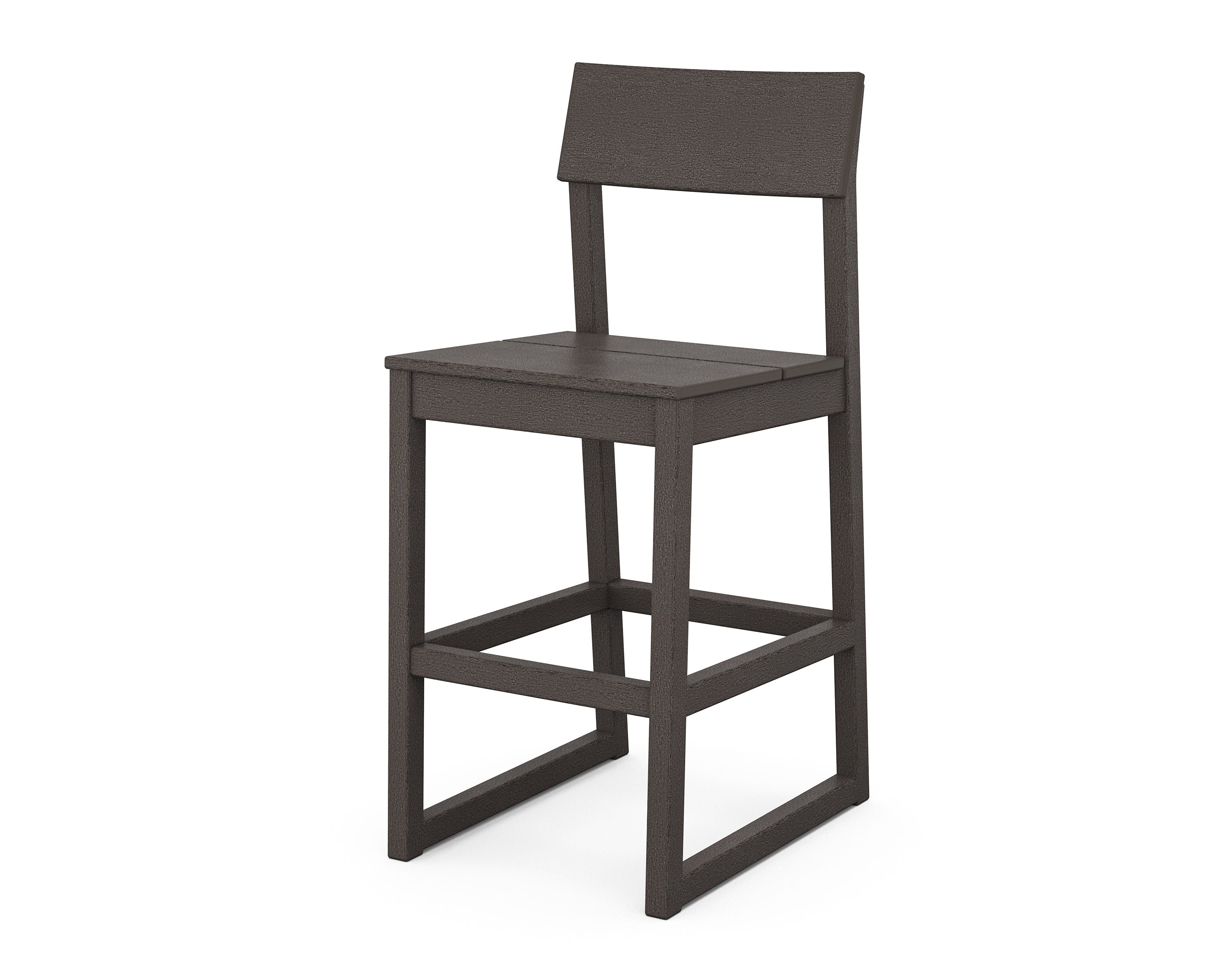 EDGE Bar Side Chair in Vintage Coffee