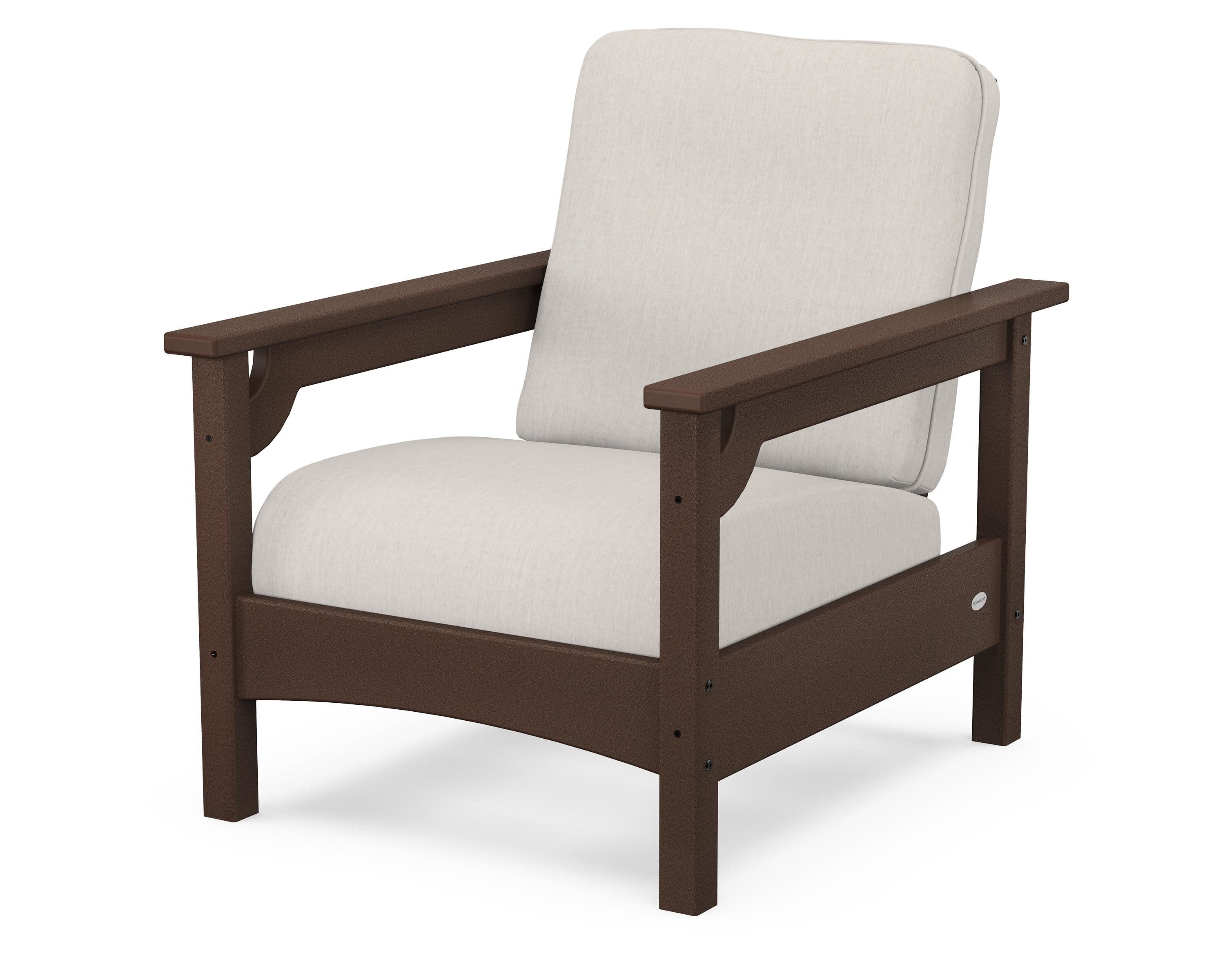Club Chair in Mahogany / Cast Ash