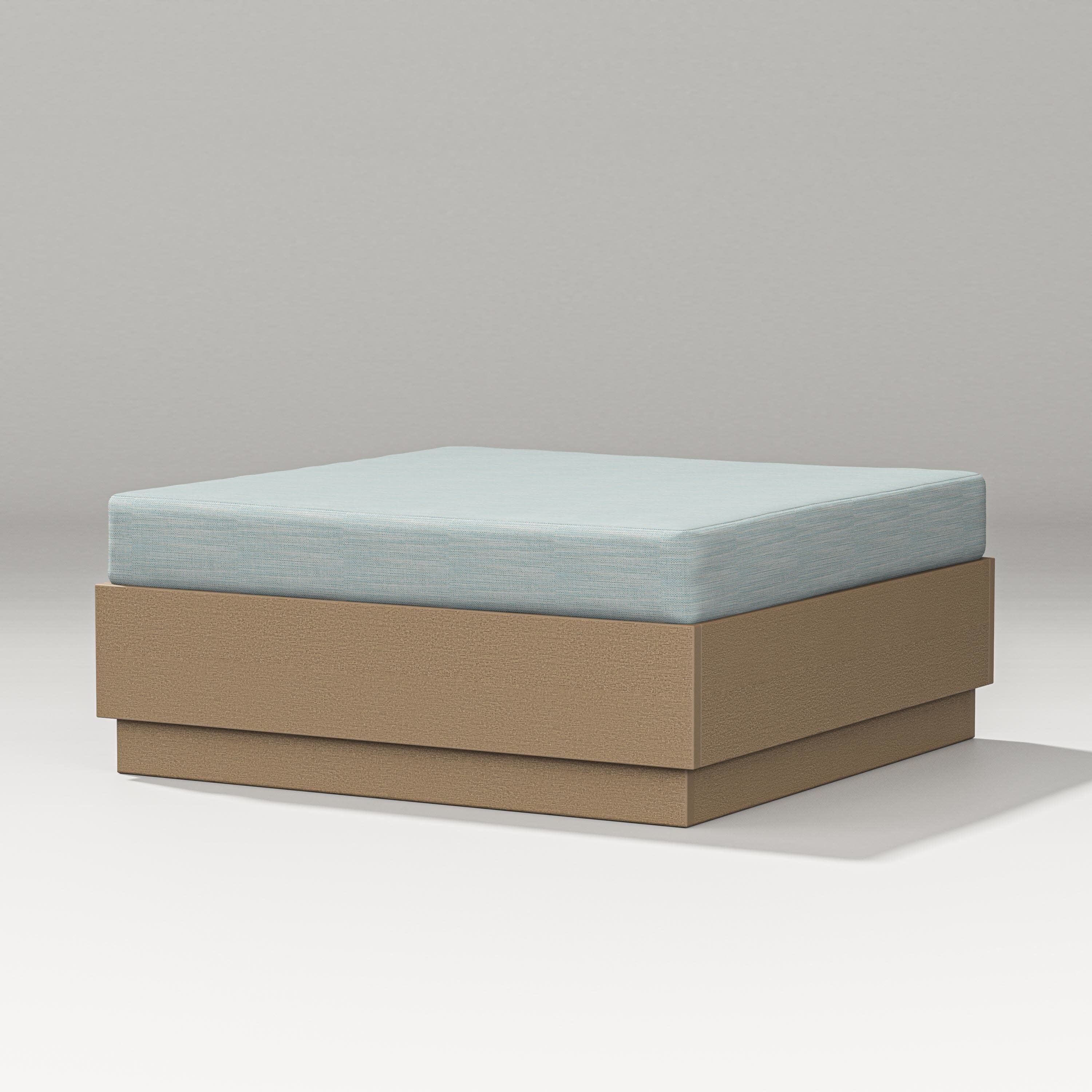 Elevate Lounge Ottoman in Vintage Sahara / Soothe Mist