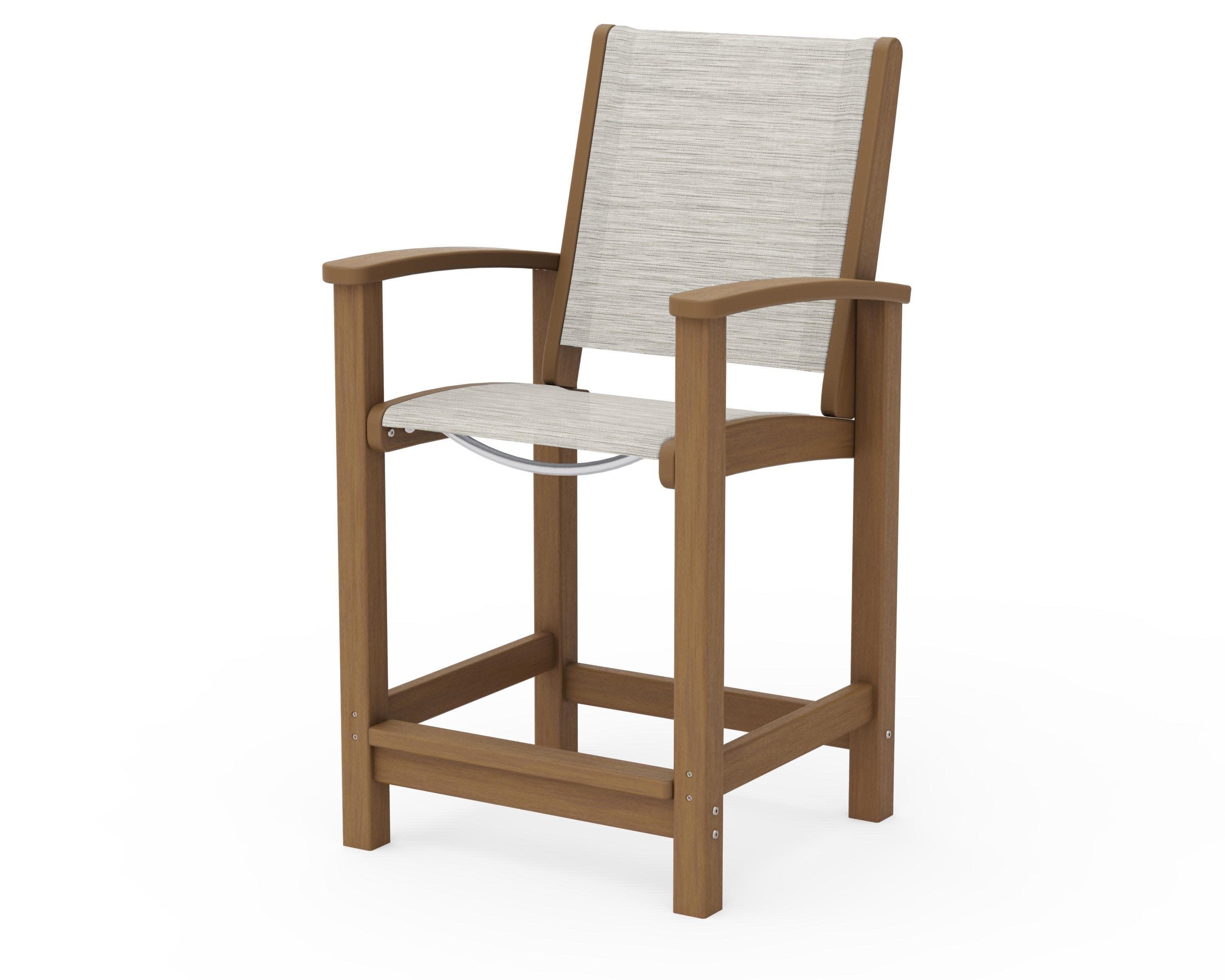 Coastal Counter Chair in Natural / Birch Sling