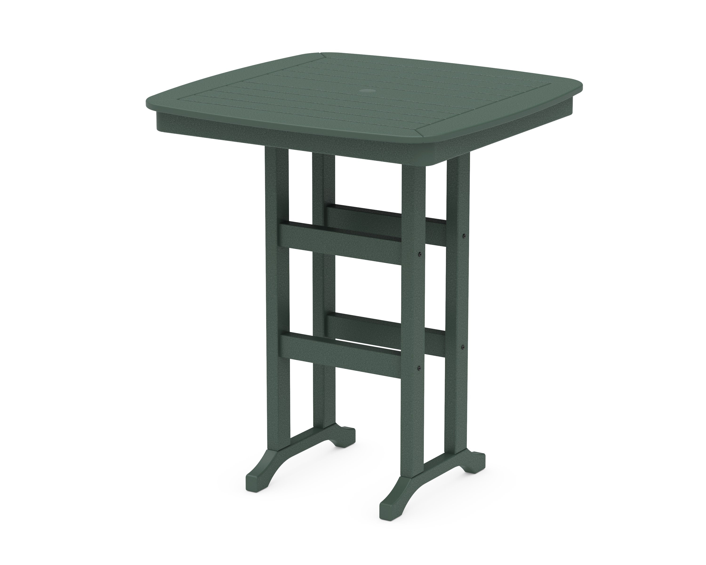 Nautical 37" Bar Table in Green