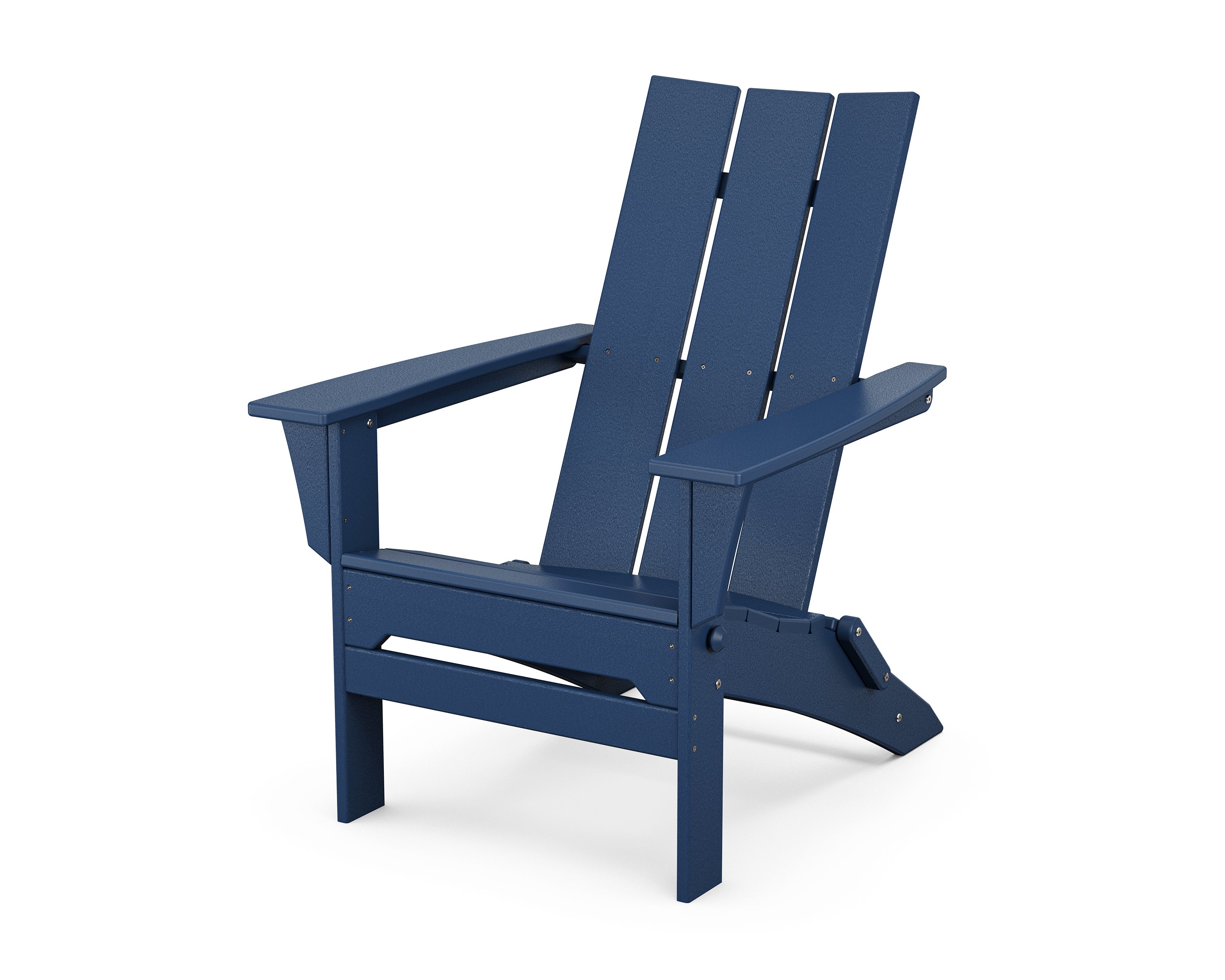 Modern Folding Adirondack in Navy
