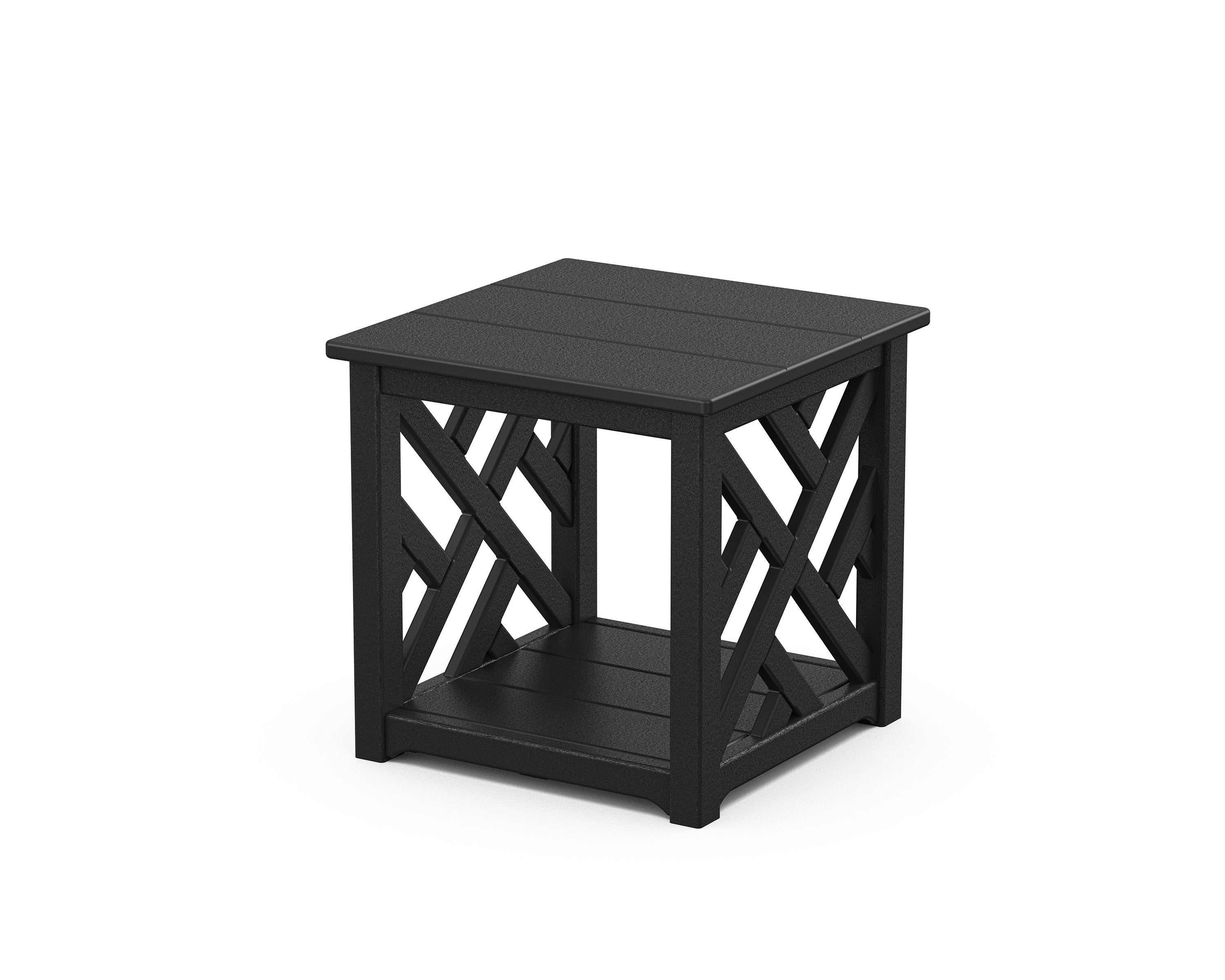 Chippendale Accent Table in Black