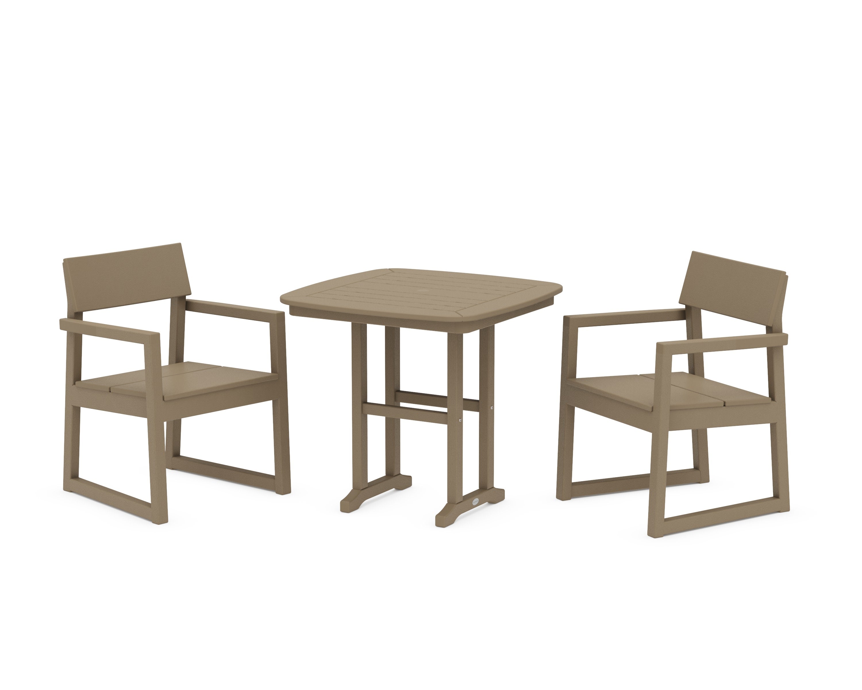 EDGE 3-Piece Dining Set in Vintage Sahara