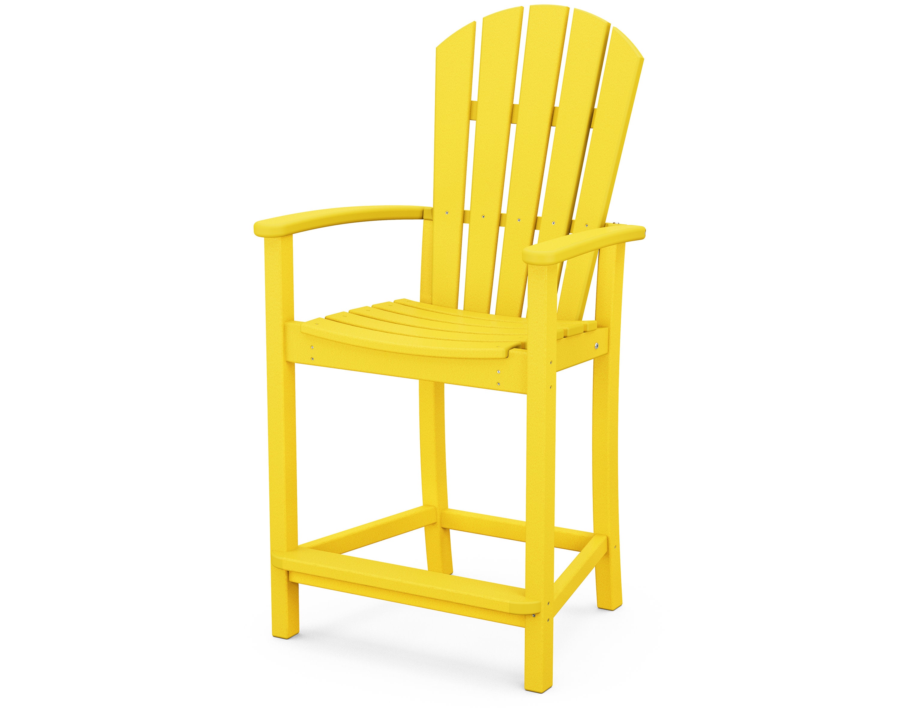 Palm Coast Counter Chair in Lemon