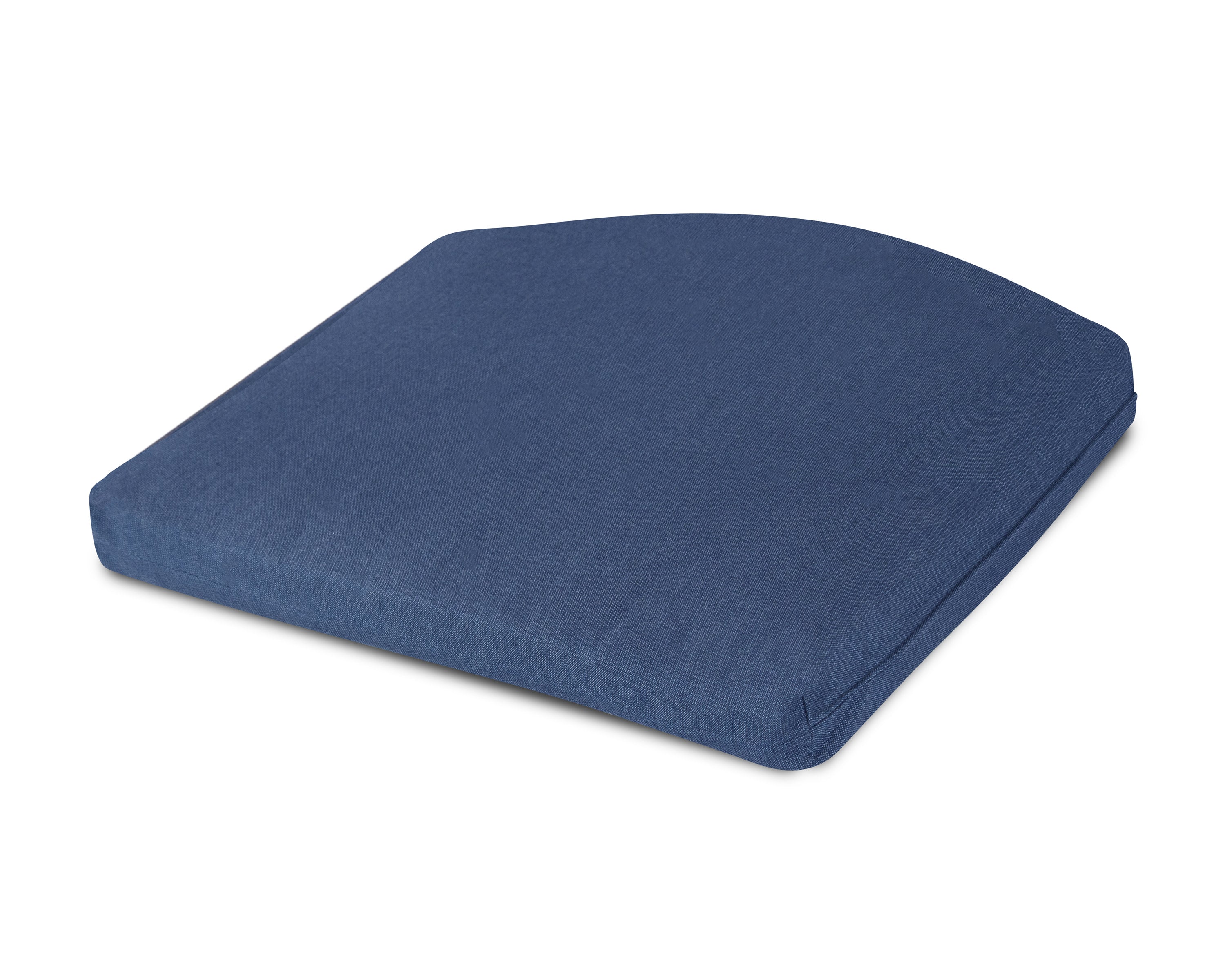 Seat Cushion - 12.65"D x 15"W x 2.5"H in Spectrum Indigo