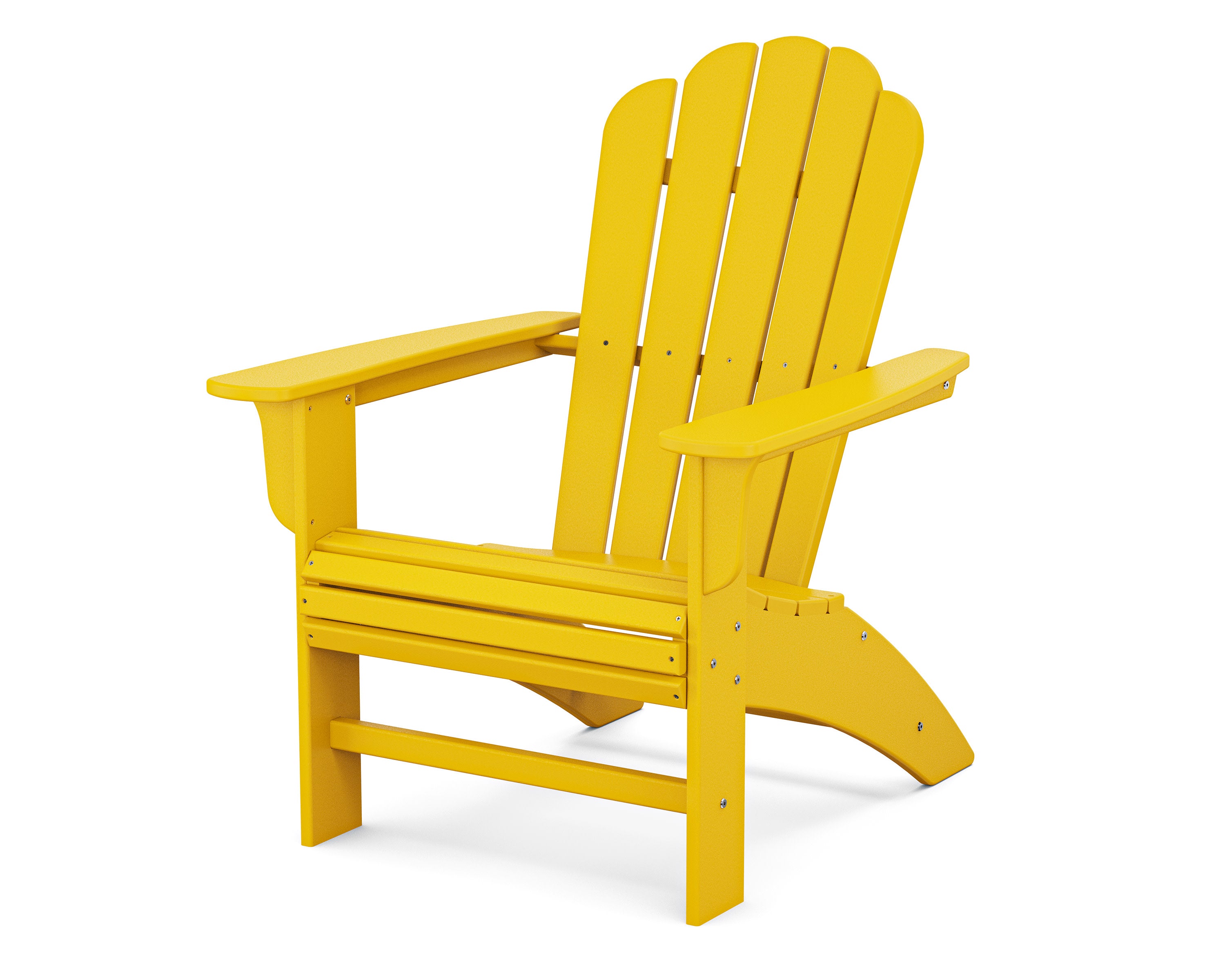 Cottage Curveback Adirondack Chair in Lemon