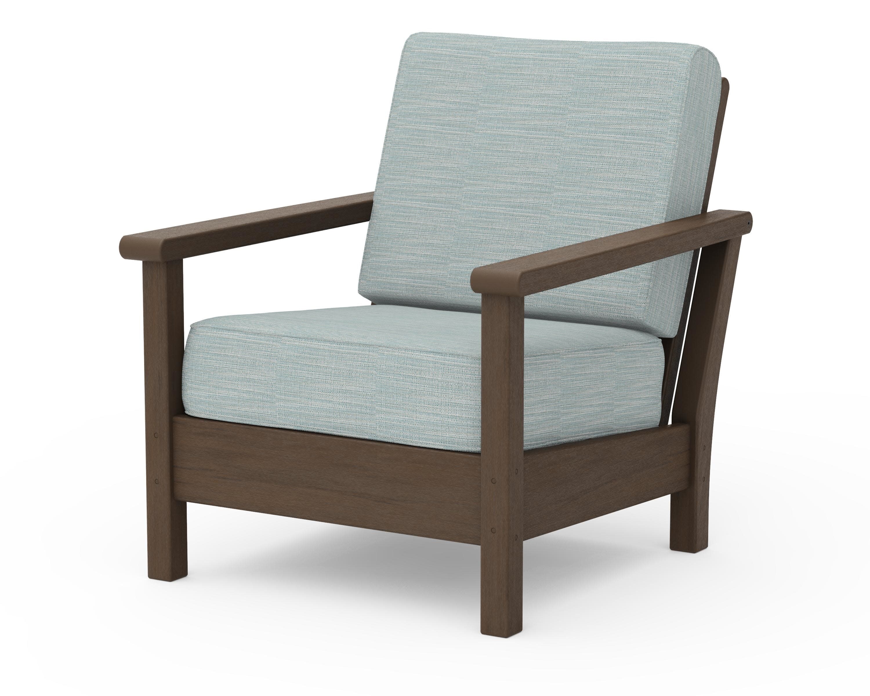 Harbour Deep Seating Chair in Kona / Soothe Mist