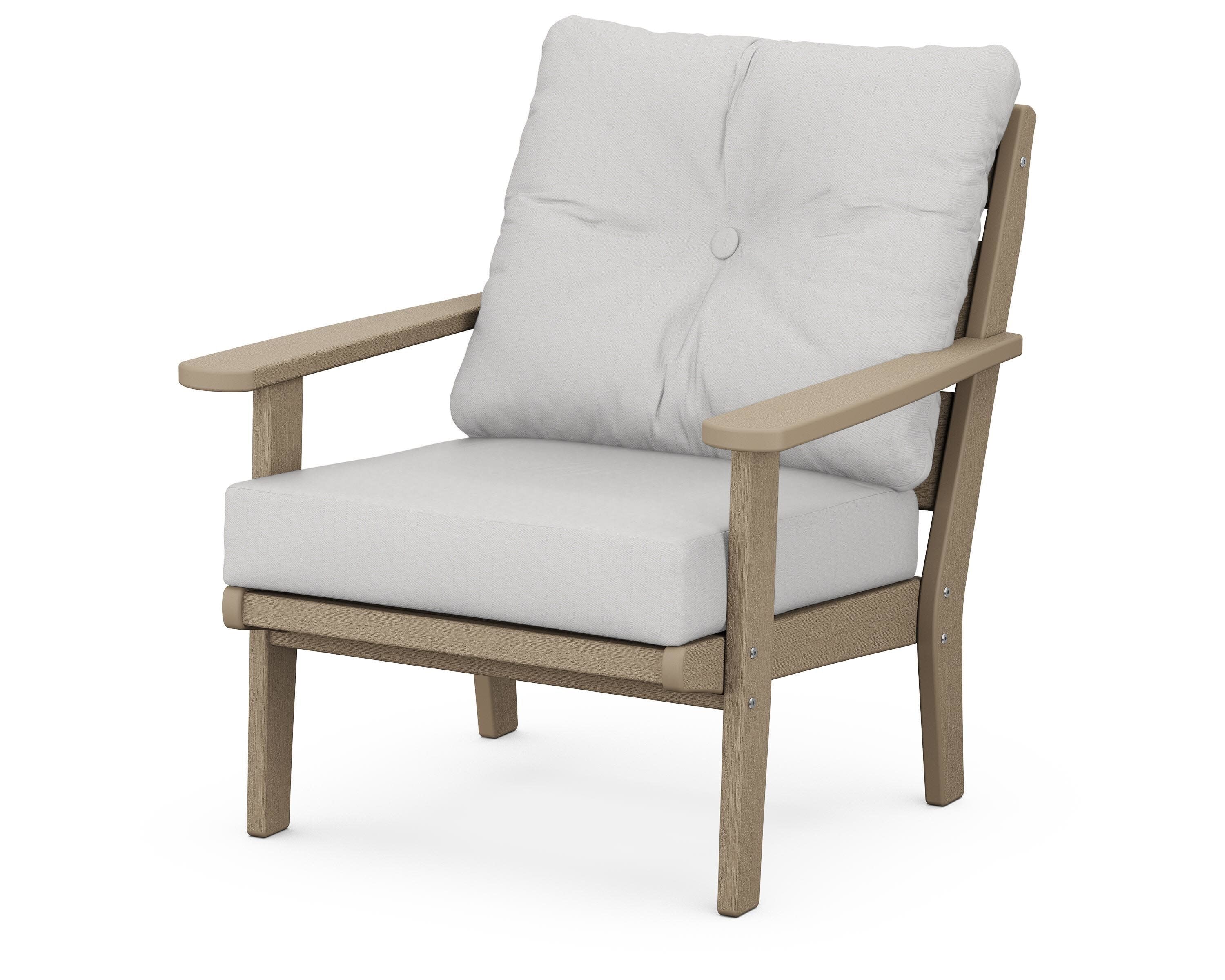 Lakeside Deep Seating Chair in Vintage Sahara / Diamond in the Rough
